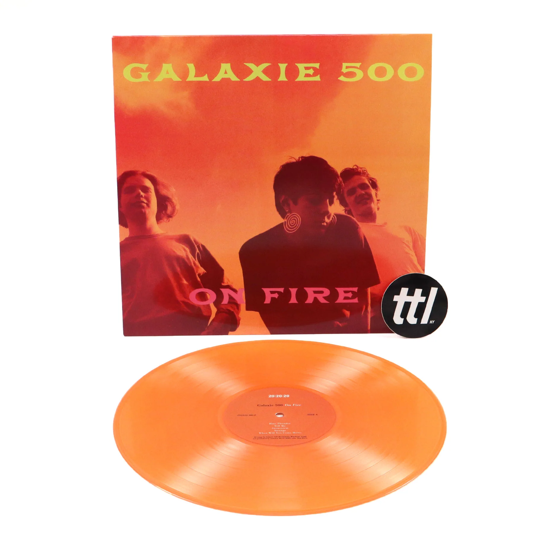 Galaxie 500: On Fire (Orange Colored Vinyl) Vinyl LP - Image 2