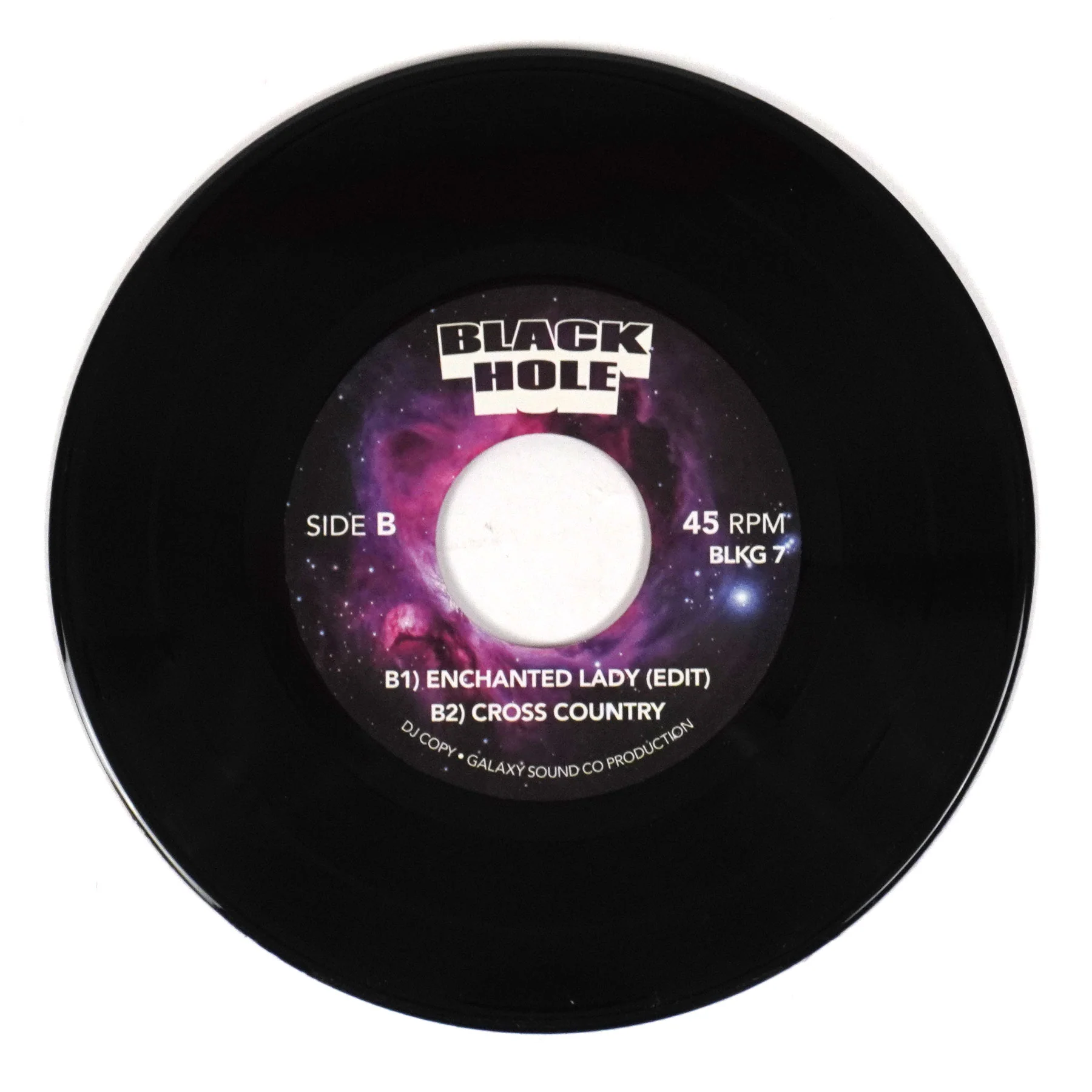 Galaxy Sound Co.: Black Hole 7 (Joe Pass, Milt Jackson, Archie Whitewater) Vinyl 7" - Image 2