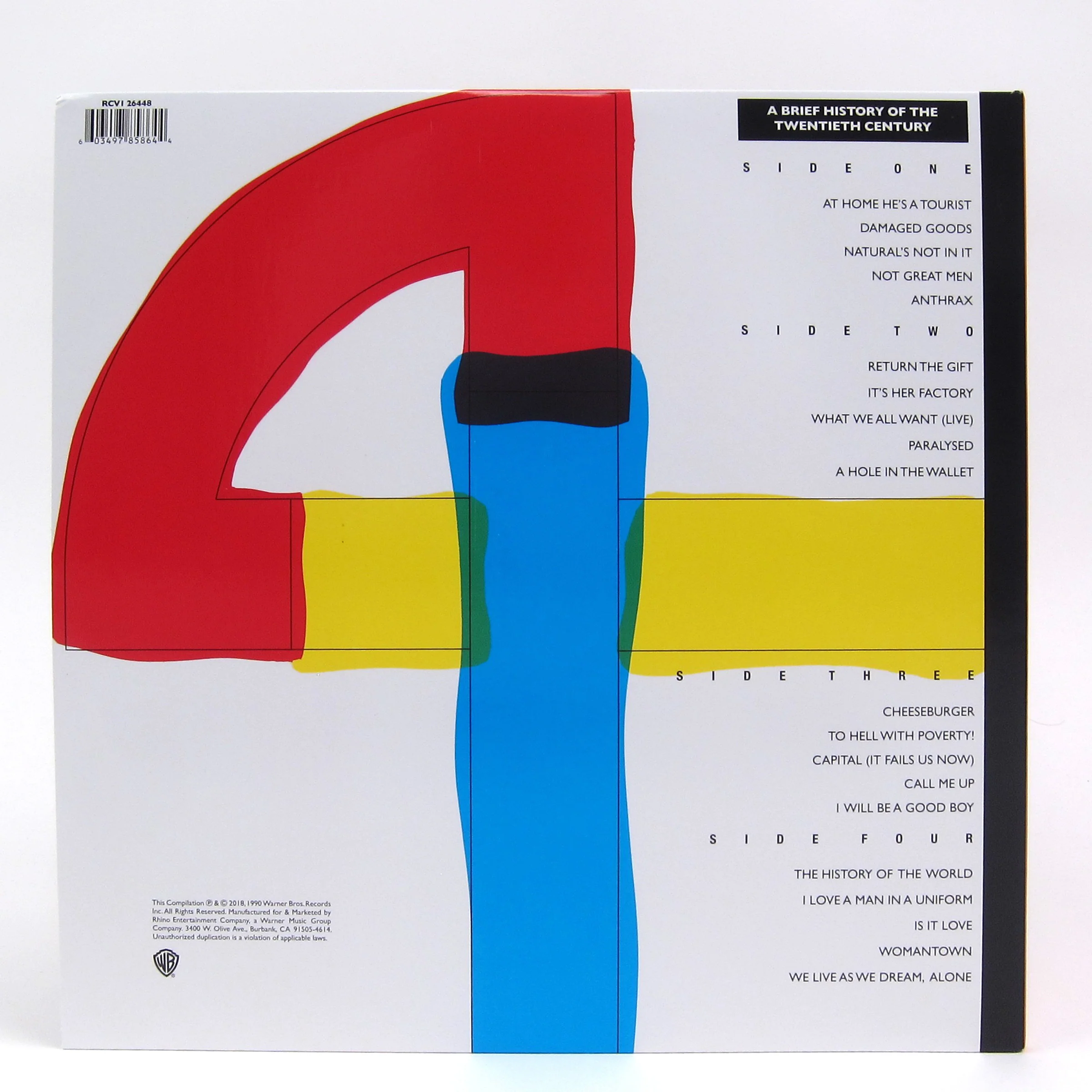 Gang Of Four: A Brief History of the Twentieth Century (Indie Exclusive Colored Vinyl) Vinyl 2LP - Image 3
