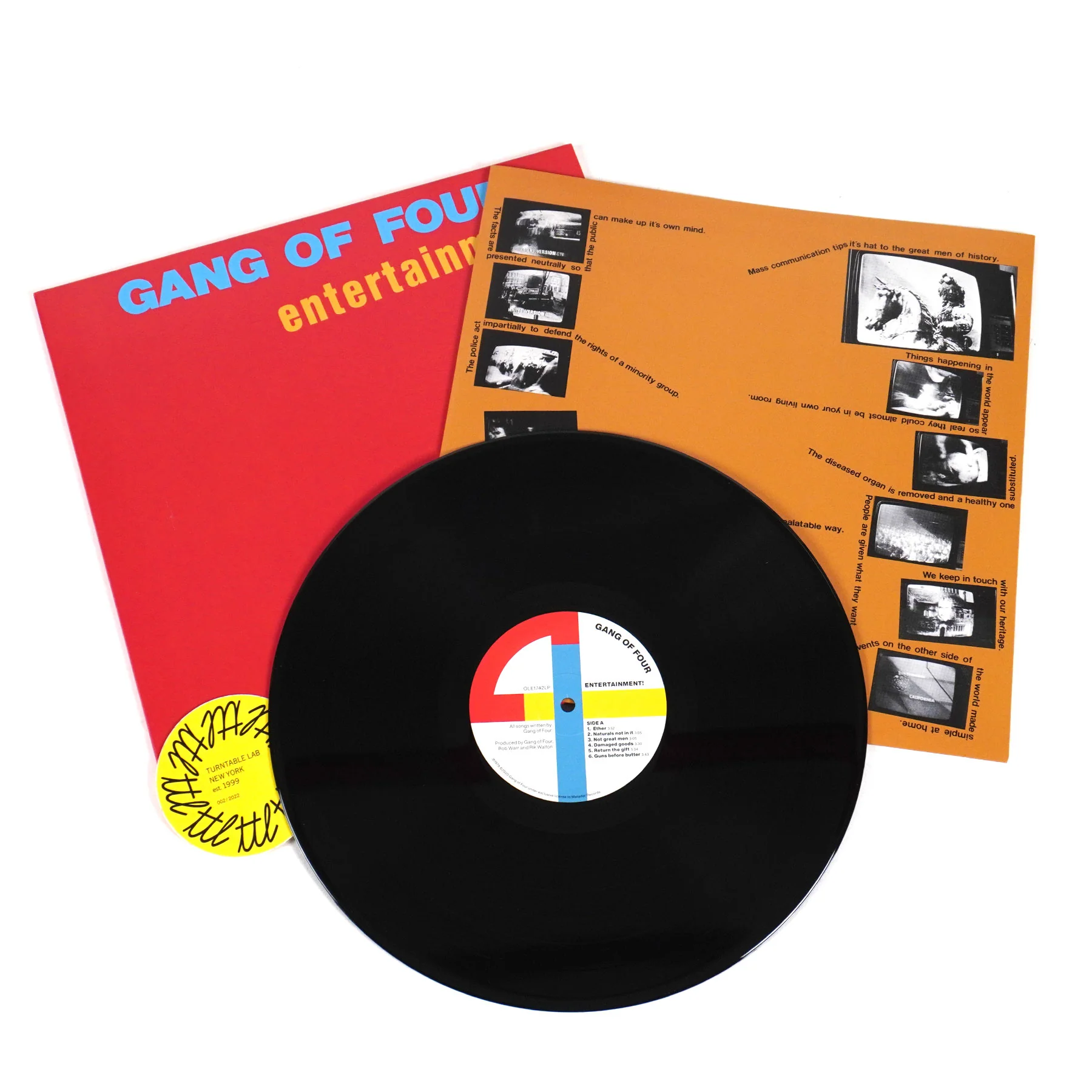 Gang Of Four: Entertainment Vinyl LP - Image 2