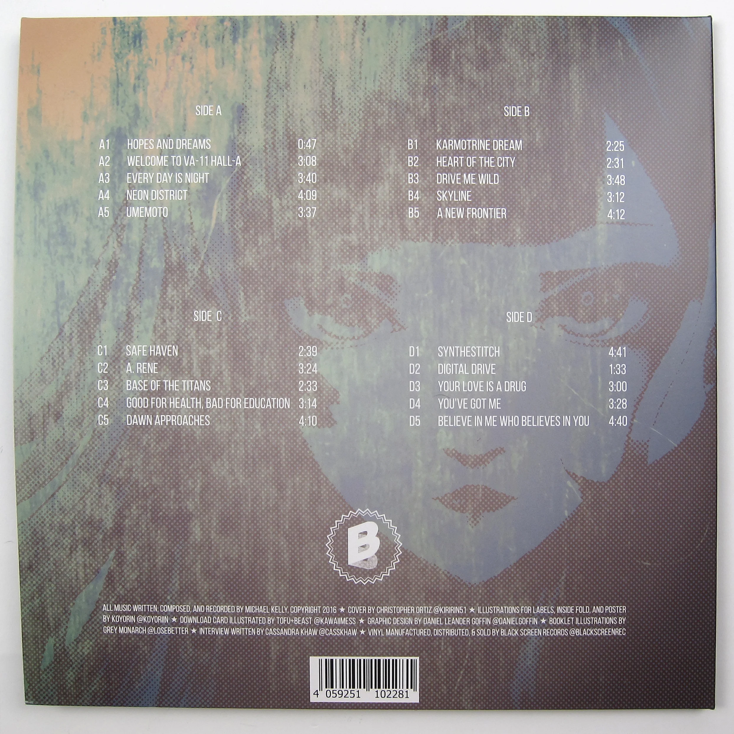Garoad: VA-11 HALL-A Soundtrack (180g) Vinyl 2LP - Image 3