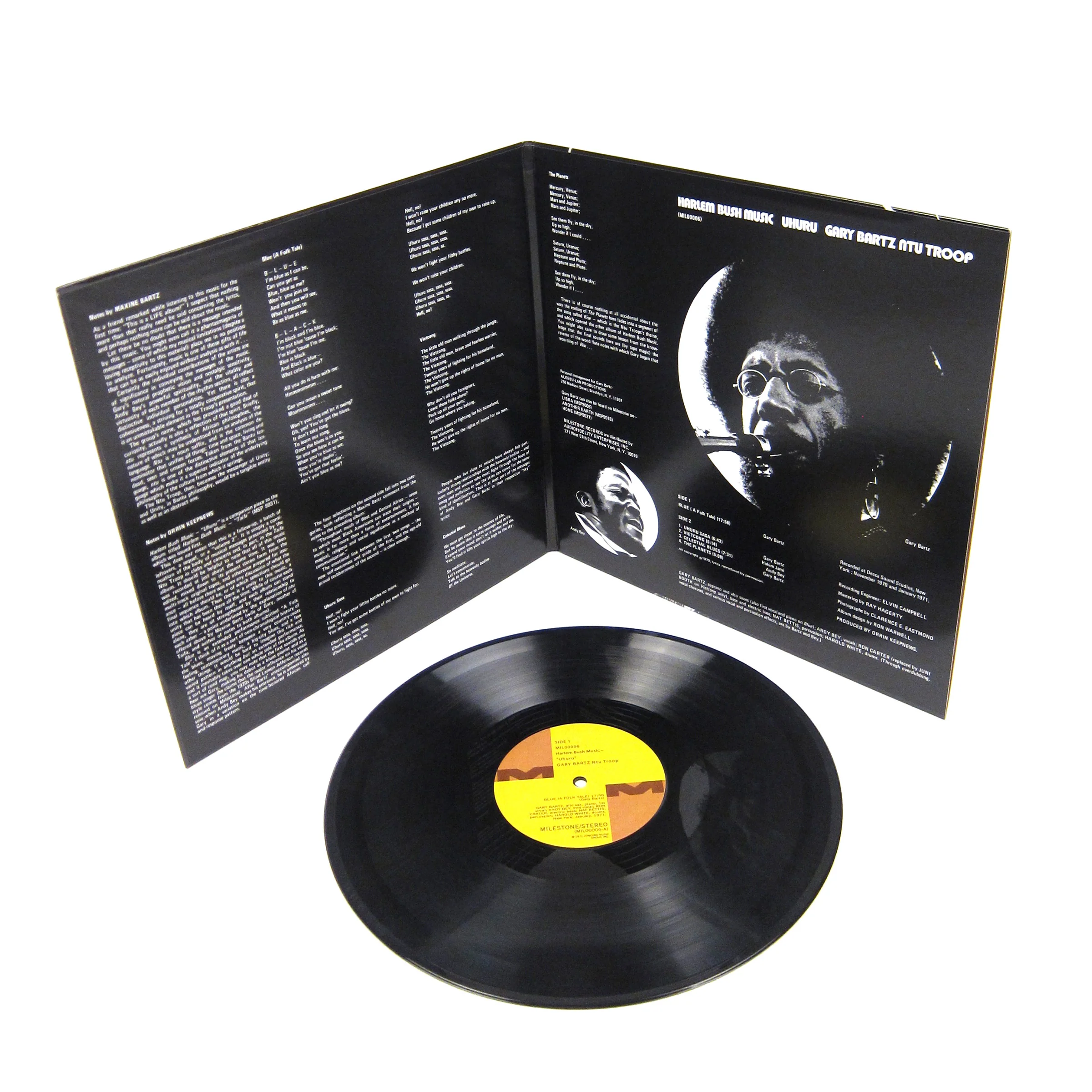 Gary Bartz NTU Troop: Harlem Bush Music - Uhuru (180g) Vinyl LP - Image 2