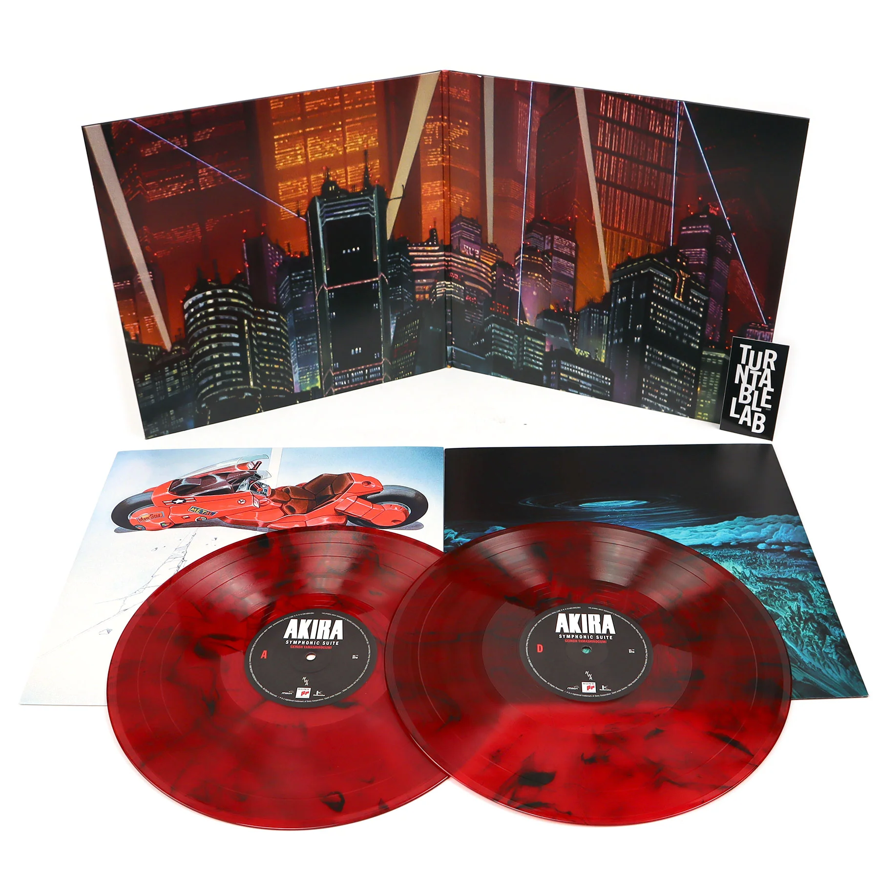 Geinoh Yamashirogumi: Akira Symphonic Suite (180g, Black & Red Colored Vinyl) Vinyl 2LP - Image 2