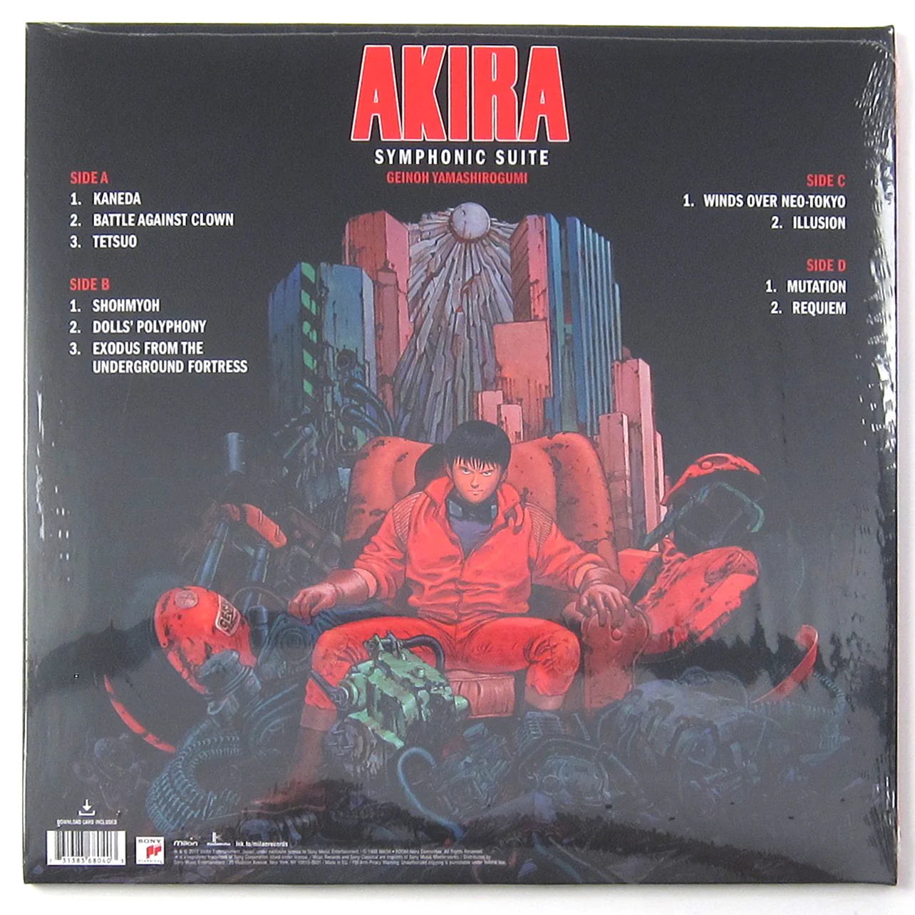 Geinoh Yamashirogumi: Akira Symphonic Suite (180g) Vinyl 2LP - Image 3