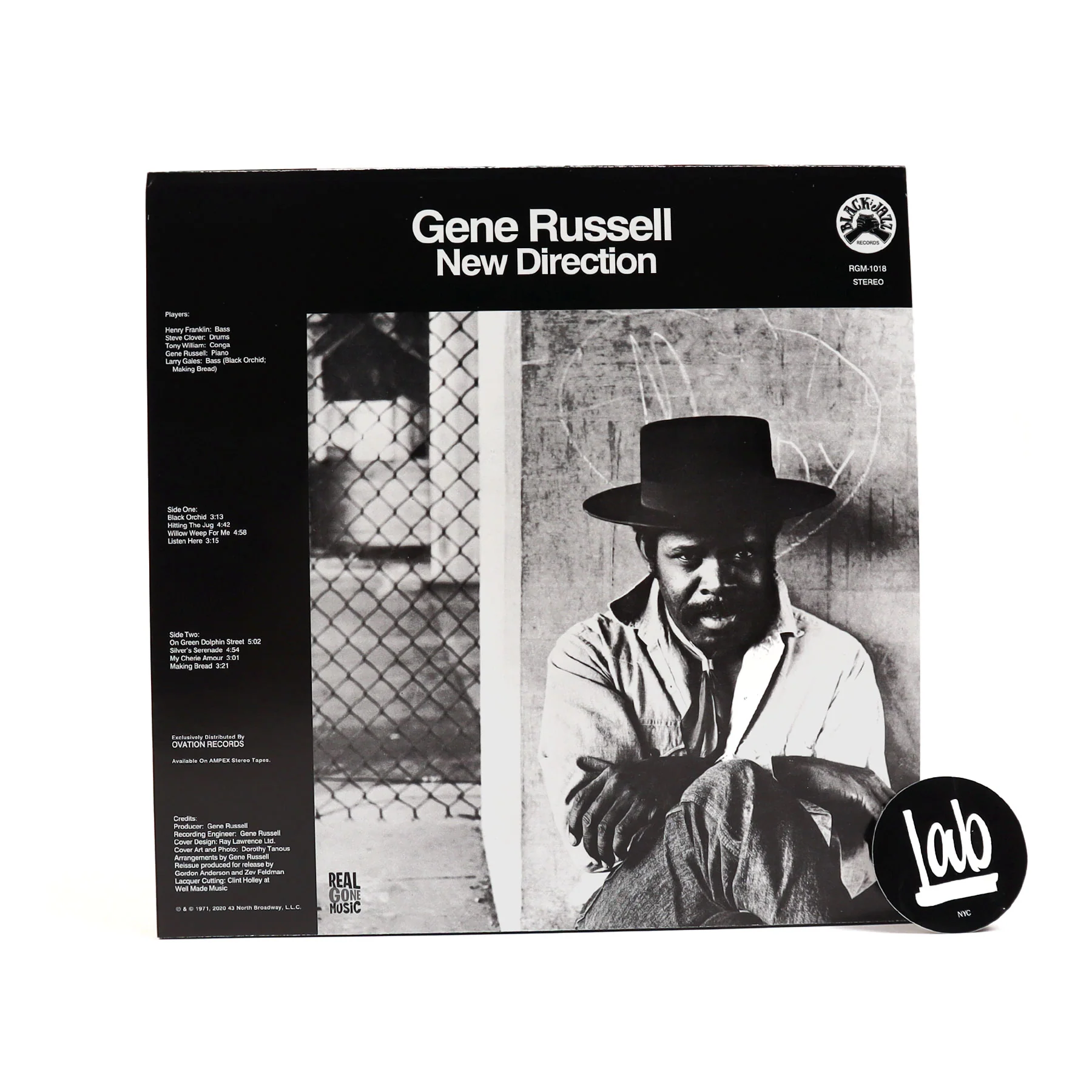 Gene Russell: New Direction Vinyl LP - Image 3