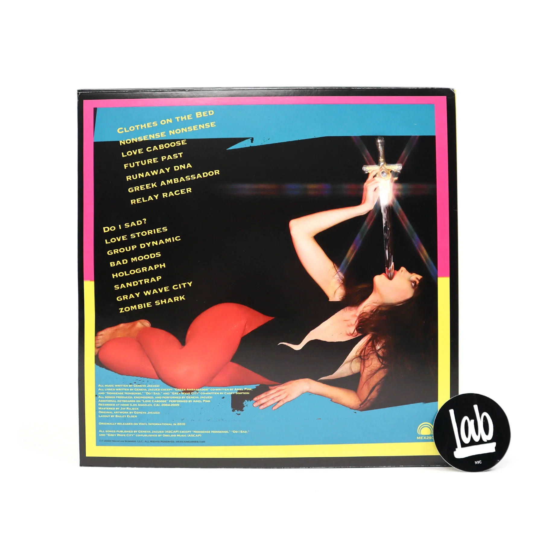 Geneva Jacuzzi: Lamaze Vinyl LP - Image 3