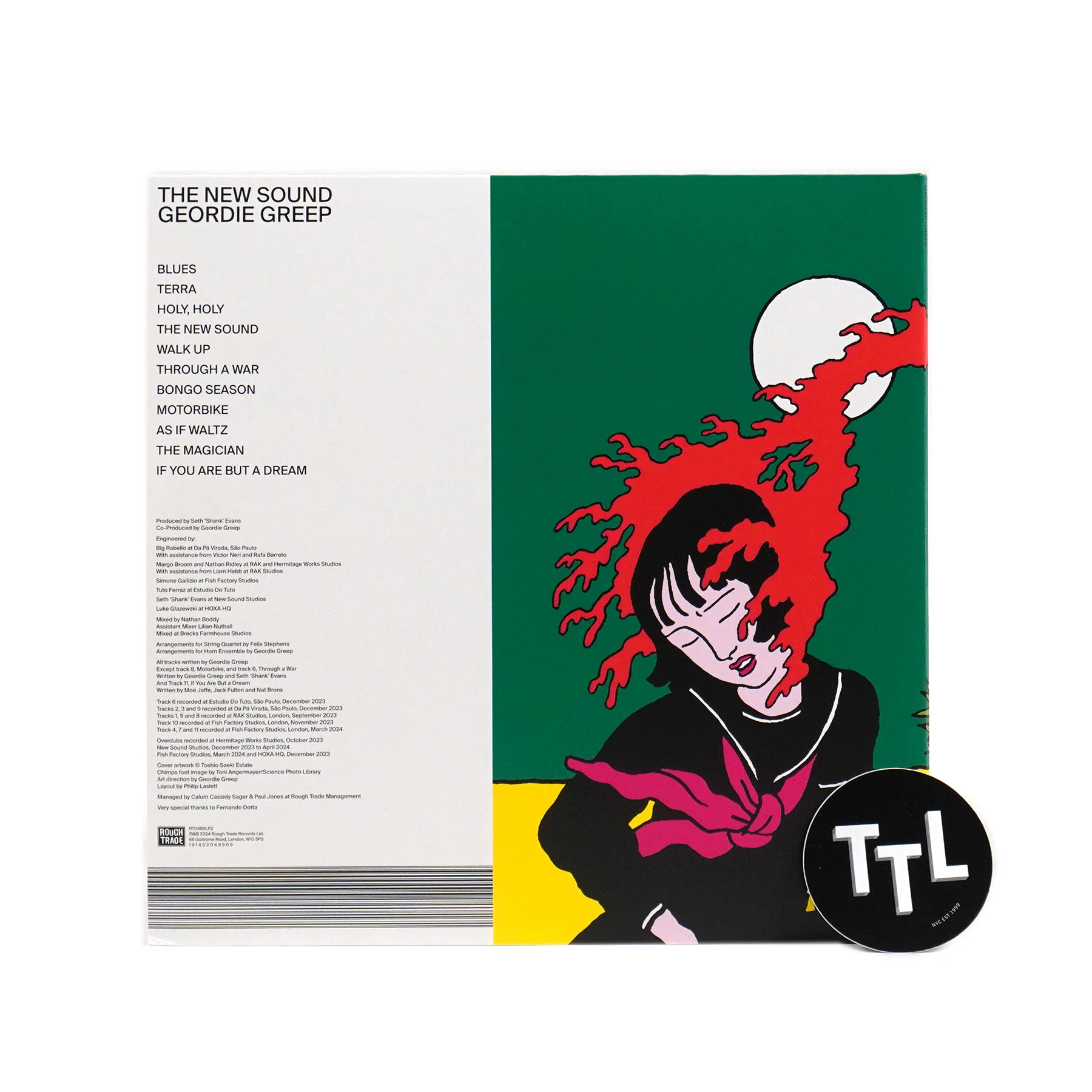 Geordie Greep: The New Sound (Green Cover) Vinyl 2LP - Image 3
