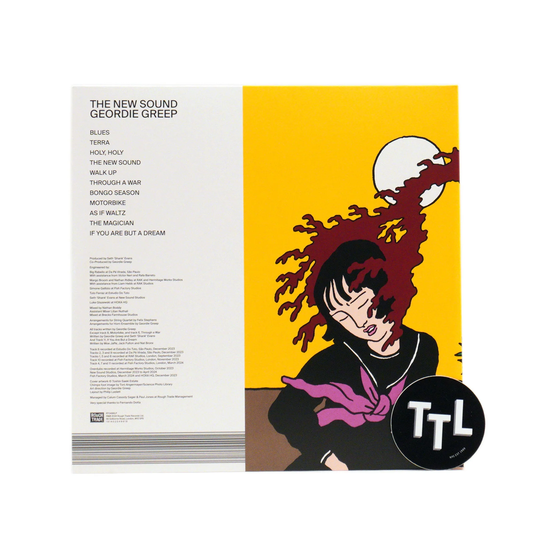 Geordie Greep: The New Sound (Yellow Cover) Vinyl 2LP - Image 3