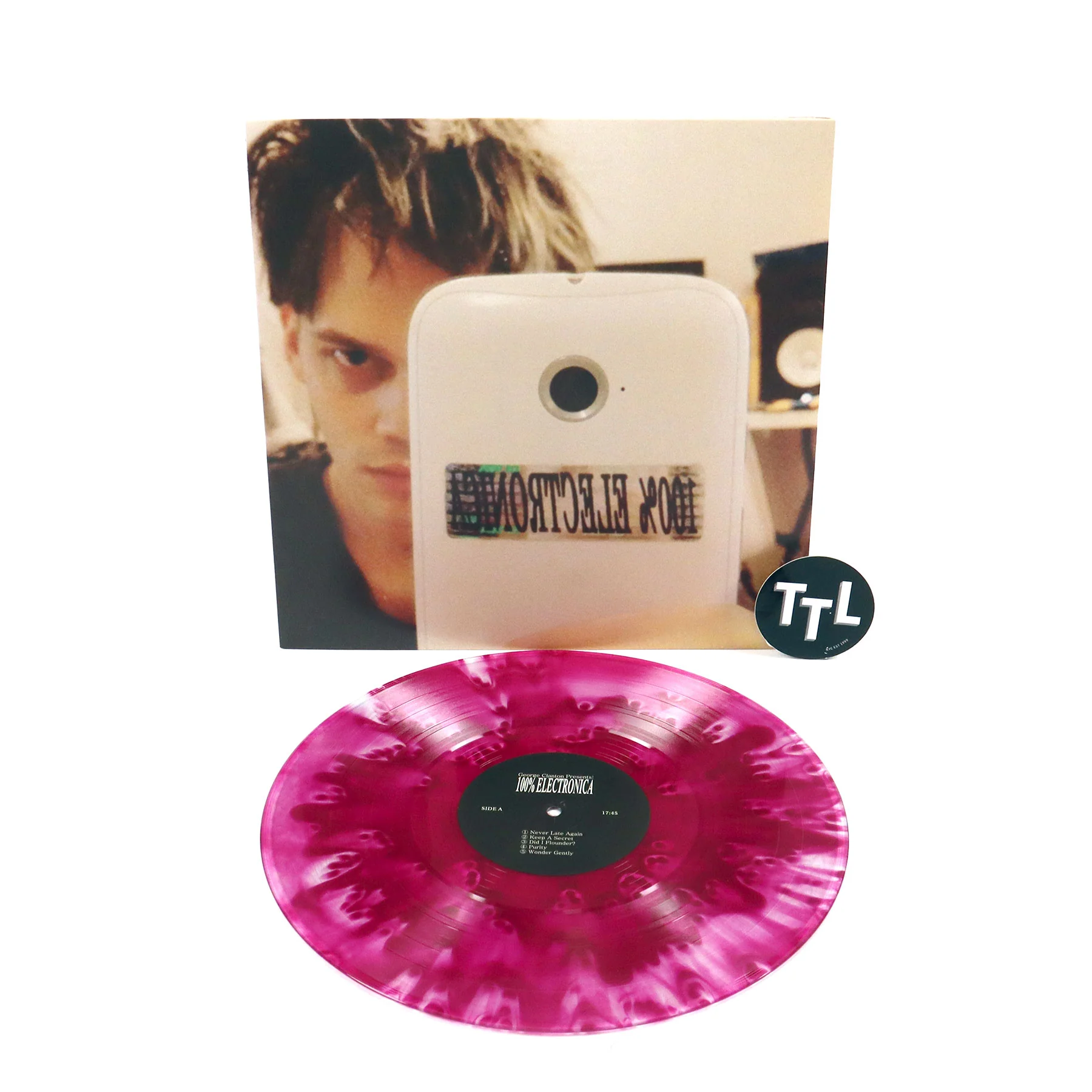 George Clanton: 100% Electronica (Colored Vinyl) Vinyl LP - Image 2