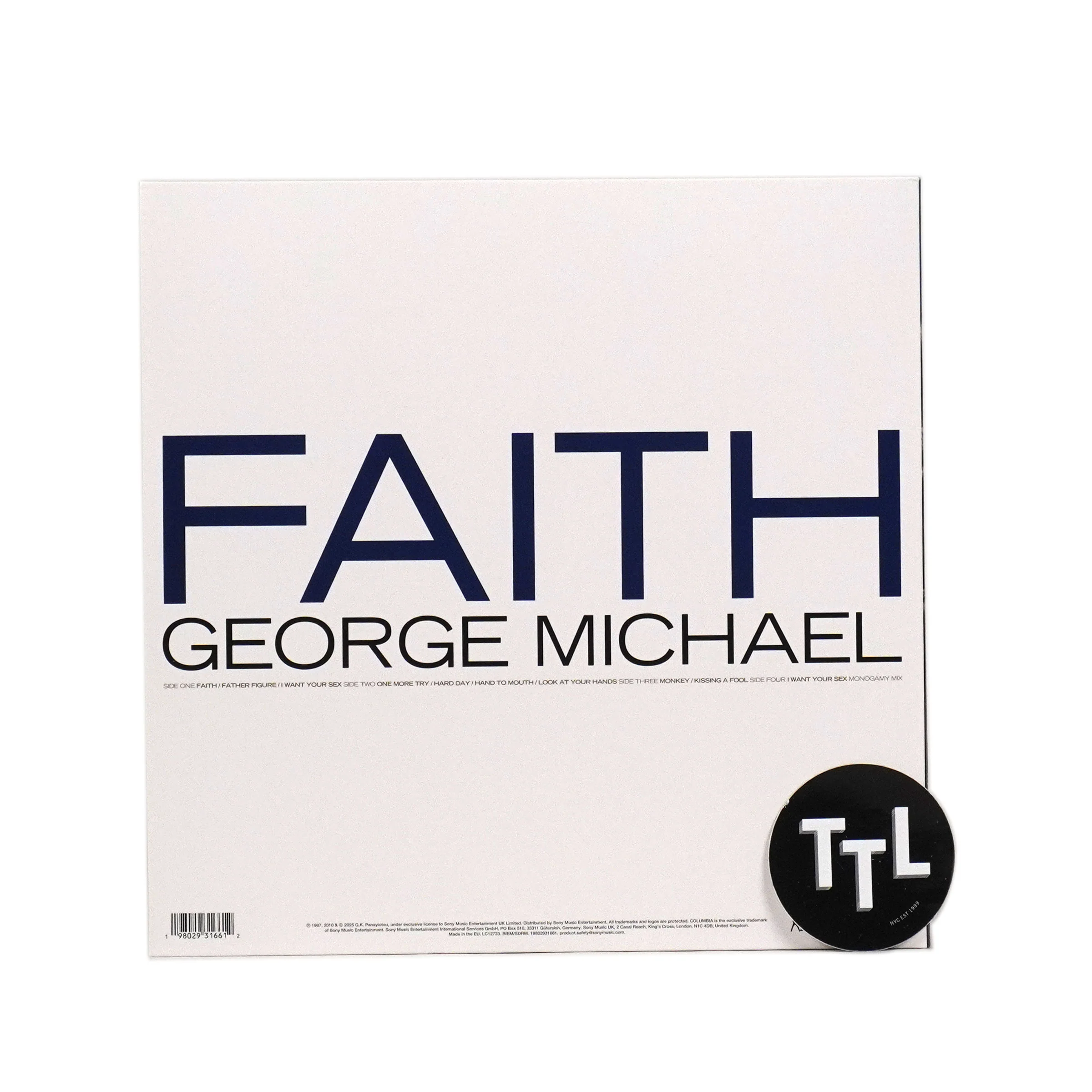 George Michael: Faith (Colored Vinyl) Vinyl 2LP - Image 3