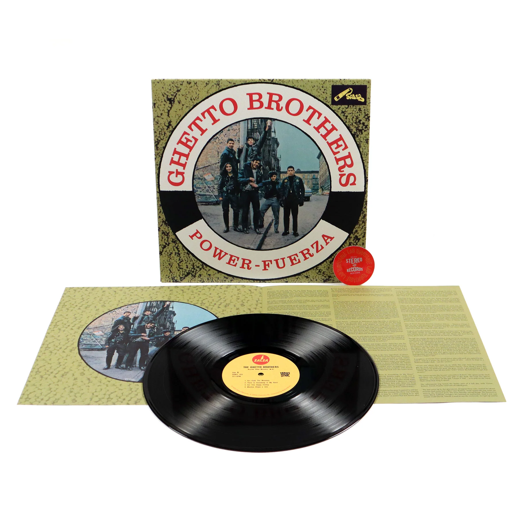Ghetto Brothers: Power-Fuerza Vinyl LP - Image 2