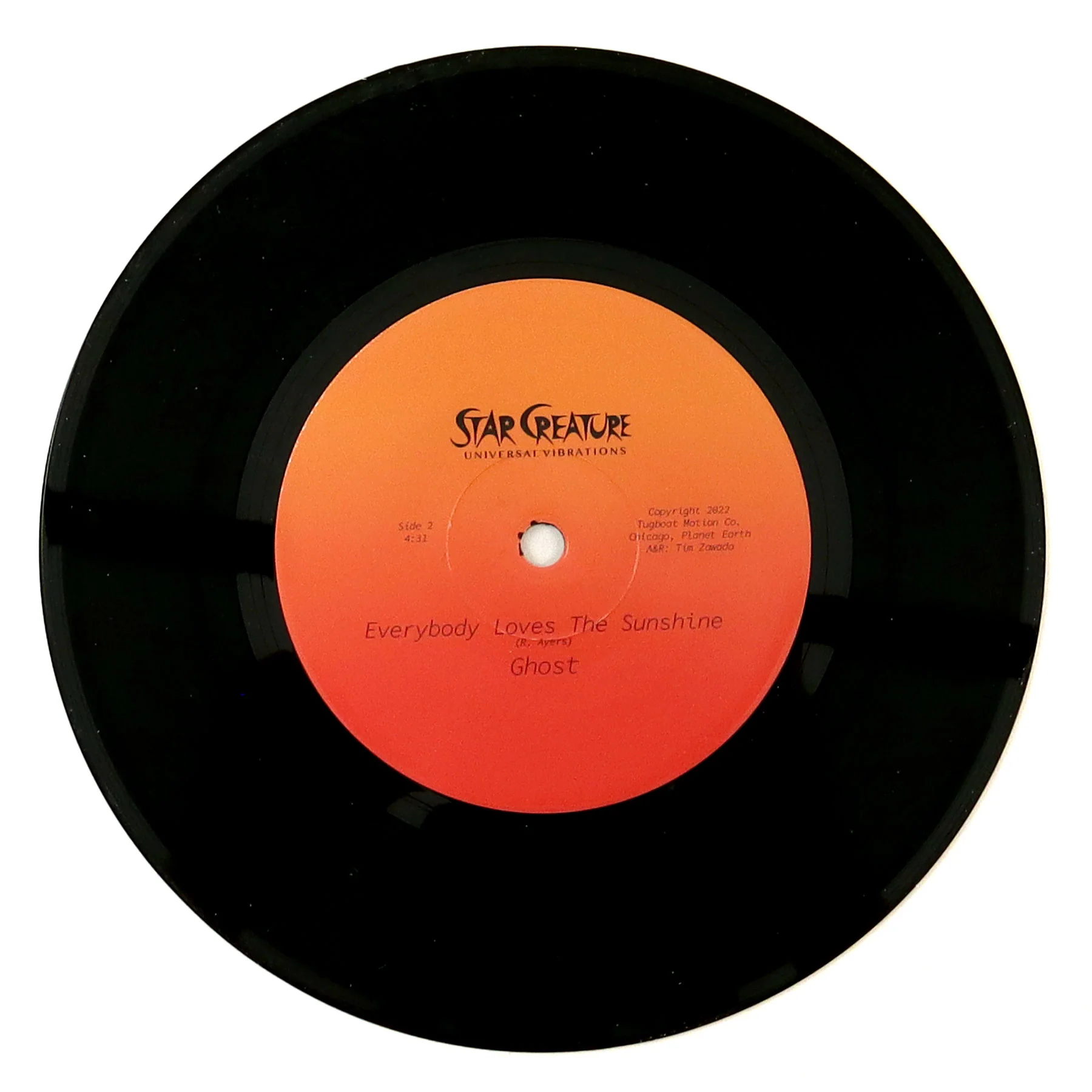 Ghost: Expansions / Everybody Loves The Sunshine Vinyl 7" - Image 2