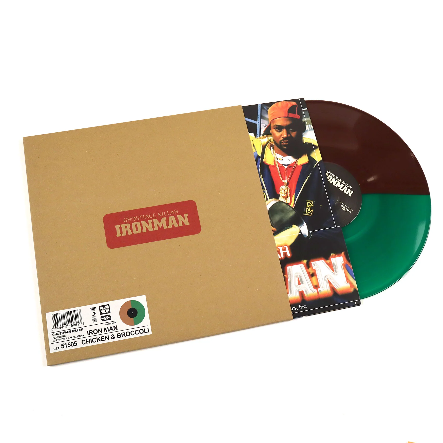 Ghostface Killah: Ironman - 25th Anniversary Edition (Chicken & Broccoli Colored Vinyl) Vinyl 2LP - Image 4