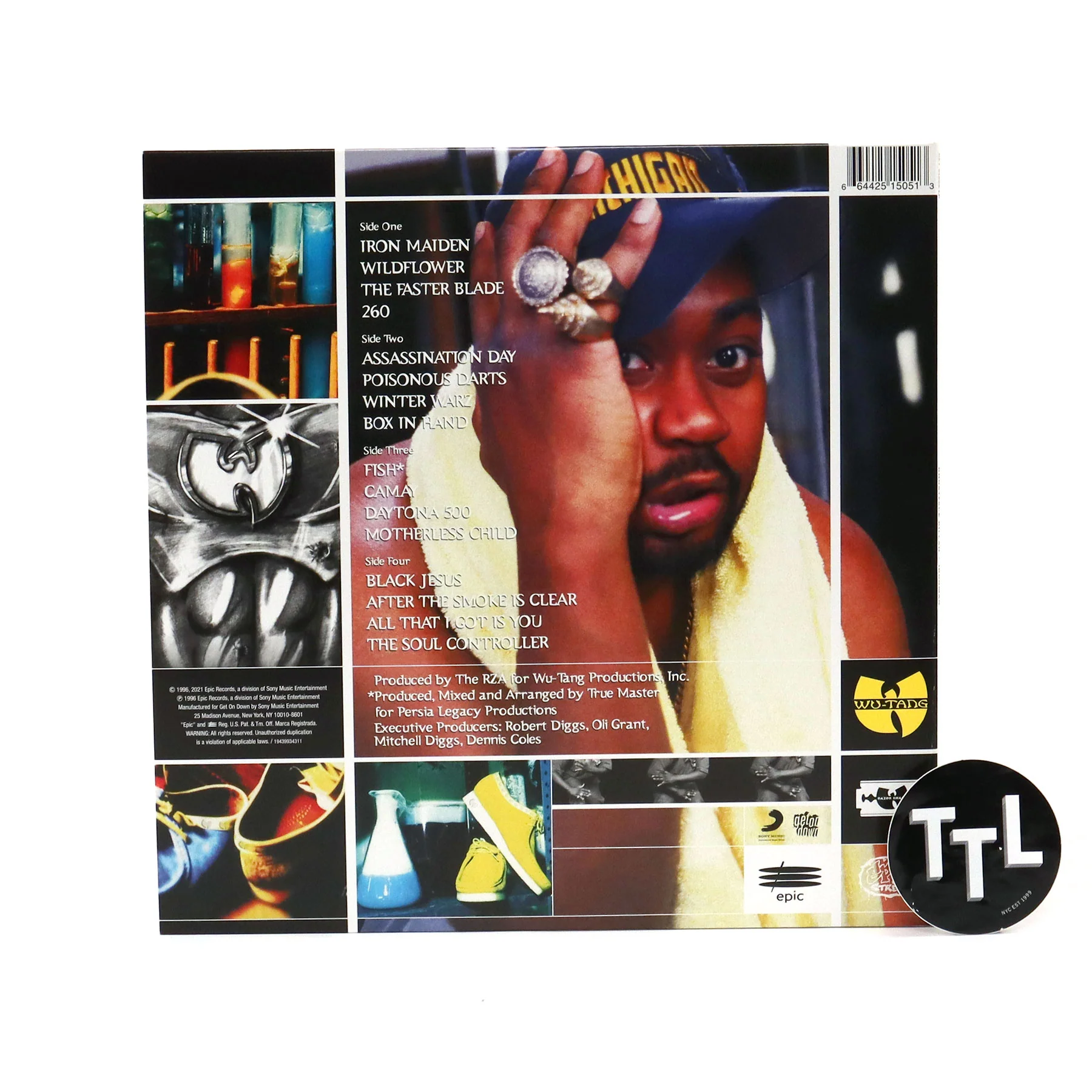 Ghostface Killah: Ironman - 25th Anniversary Edition (Chicken & Broccoli Colored Vinyl) Vinyl 2LP - Image 5