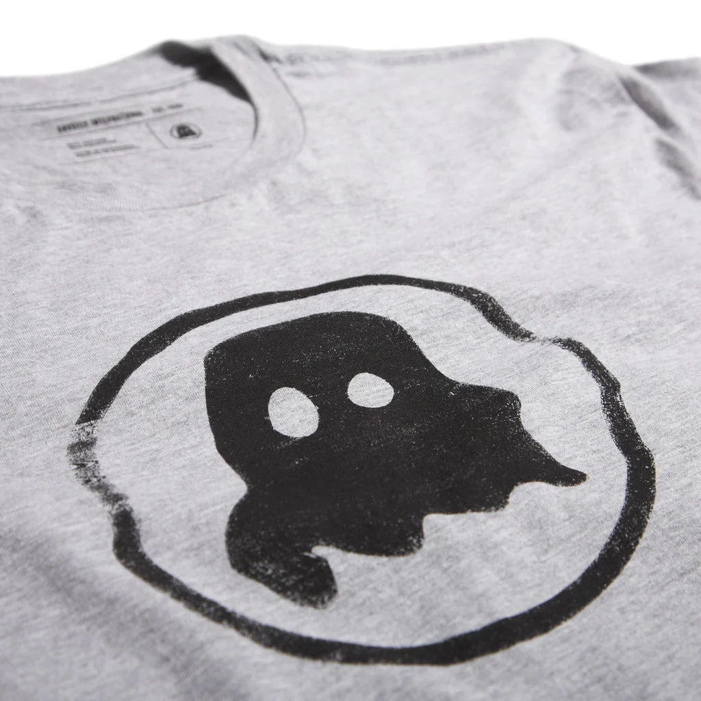 Ghostly International: Wobble Logo Shirt - Grey - Image 2