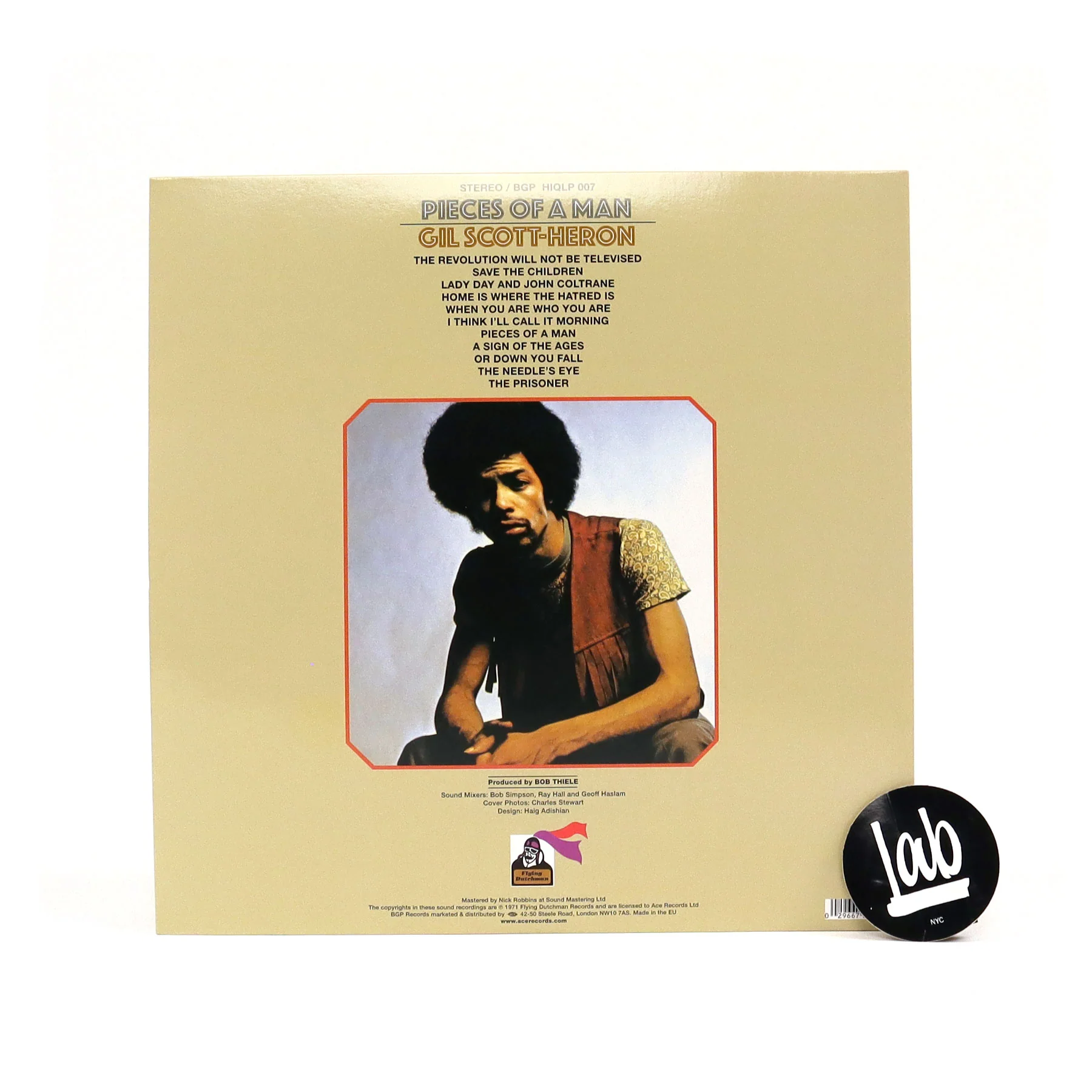Gil Scott-Heron: Pieces Of A Man (180g, UK Import) Vinyl LP - Image 3