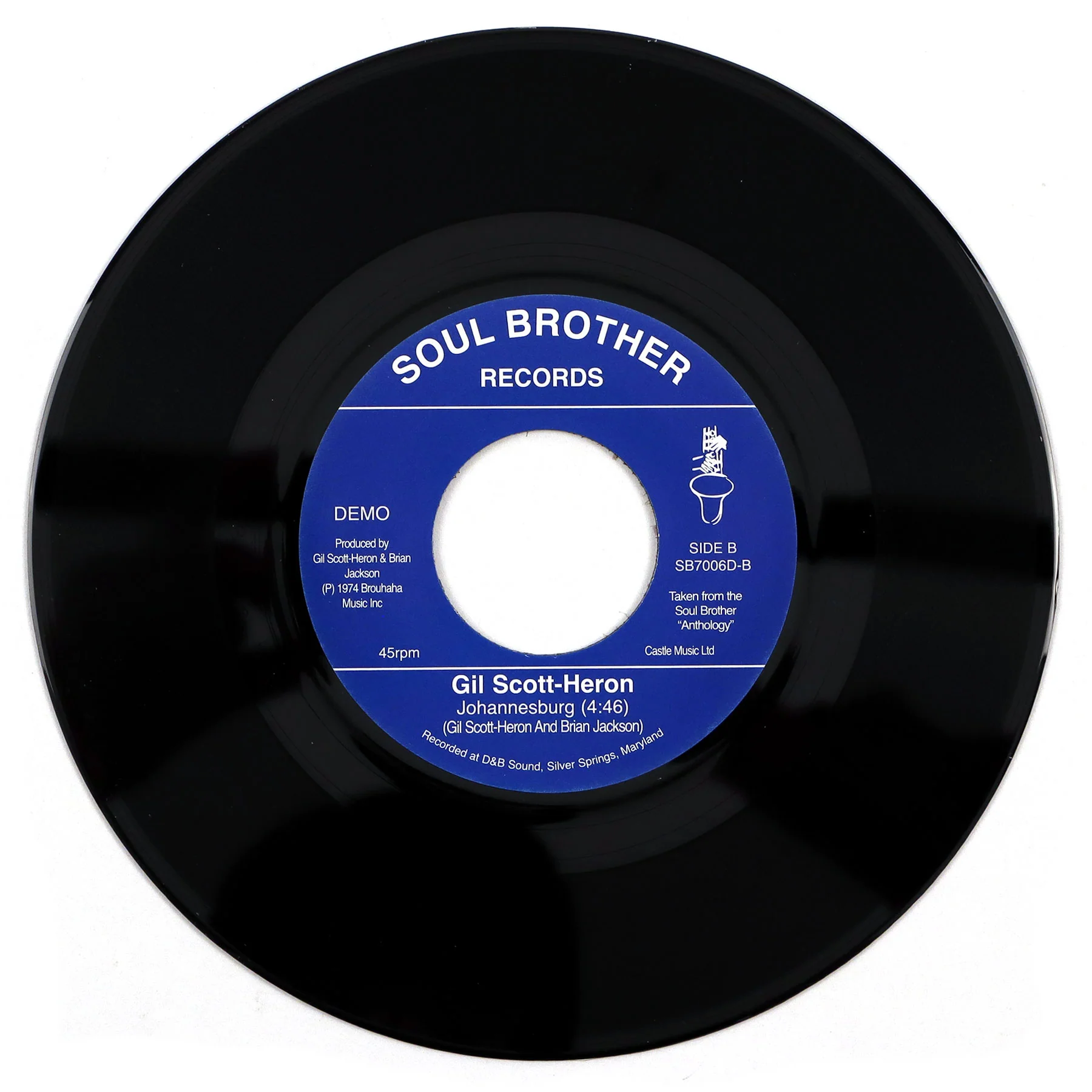 Gil Scott-Heron: The Bottle Vinyl 7" - Image 2