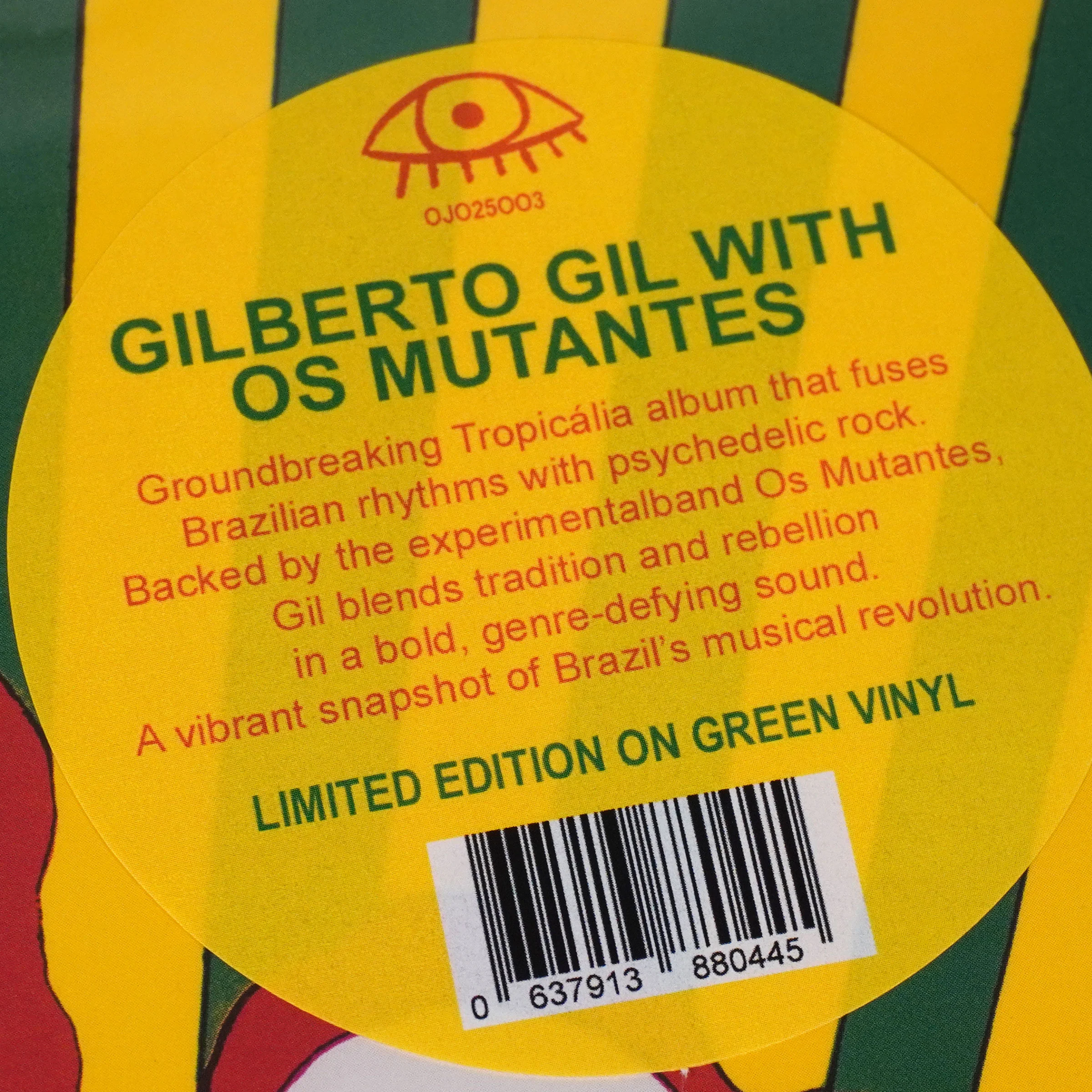 Gilberto Gil: Gilberto Gil With Os Mutantes (Colored Vinyl) Vinyl LP - Image 4