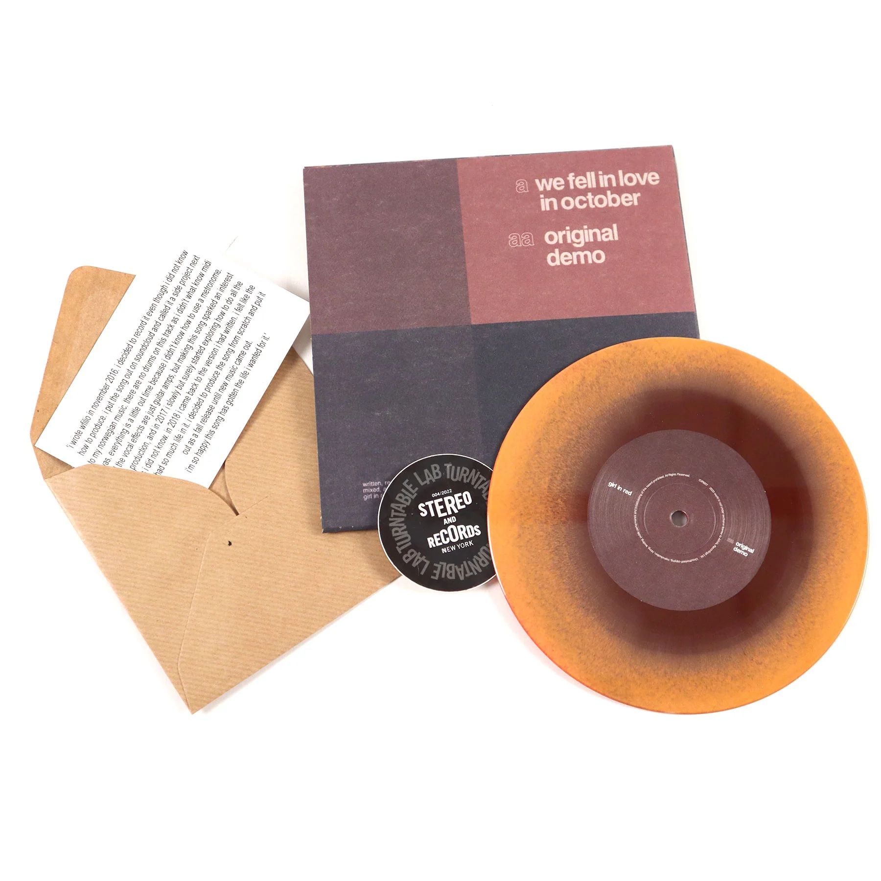 Girl In Red: We Fell In Love In October Vinyl 7" - Image 2