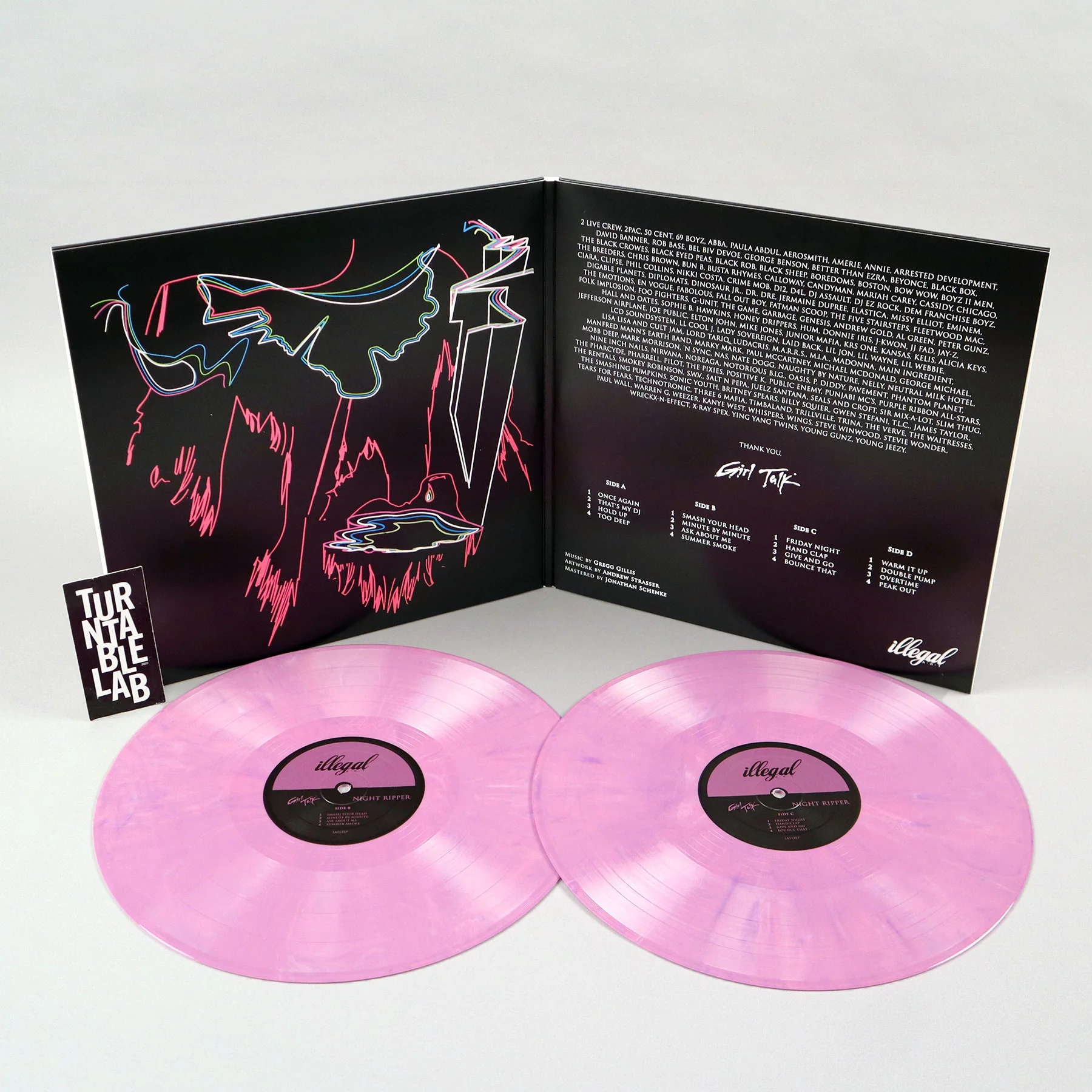 Girl Talk: Night Ripper (Colored Vinyl) Vinyl LP - Turntable Lab Exclusive - LIMIT 1 PER CUSTOMER - Image 2