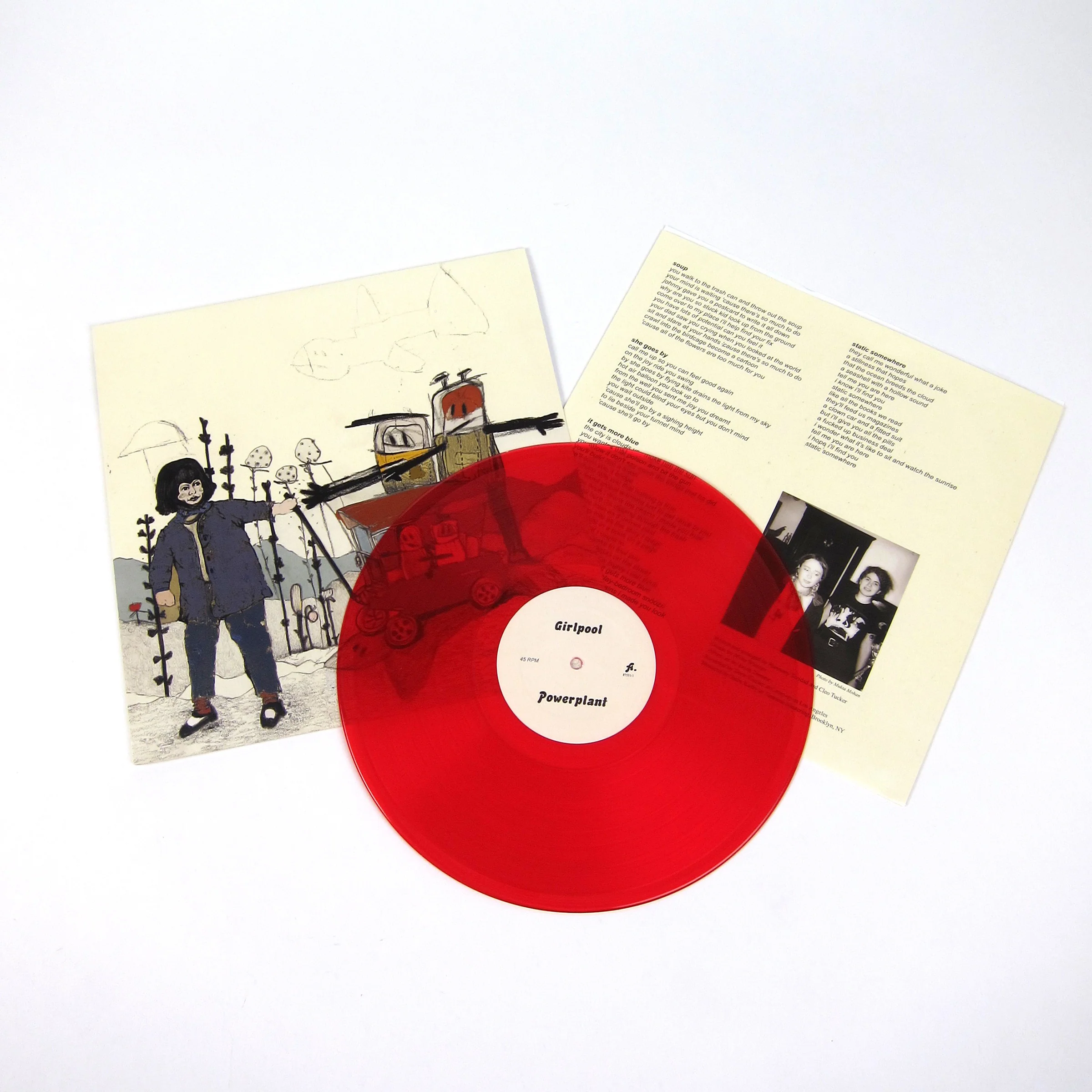 Girlpool: Powerplant (Indie Exclusive Colored Vinyl) Vinyl LP - Image 2