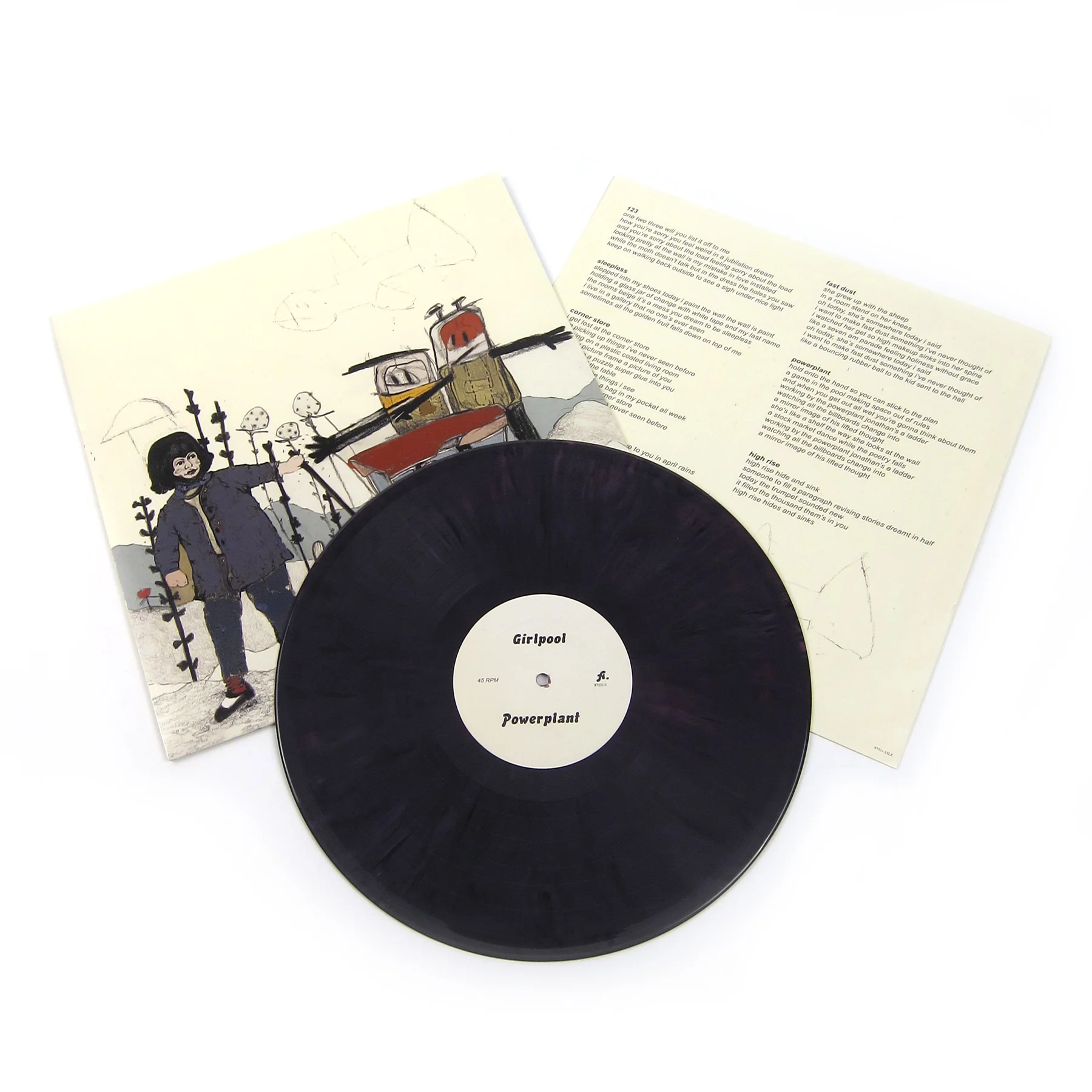 Girlpool: Powerplant (Purple Colored Vinyl) Vinyl LP - Image 2