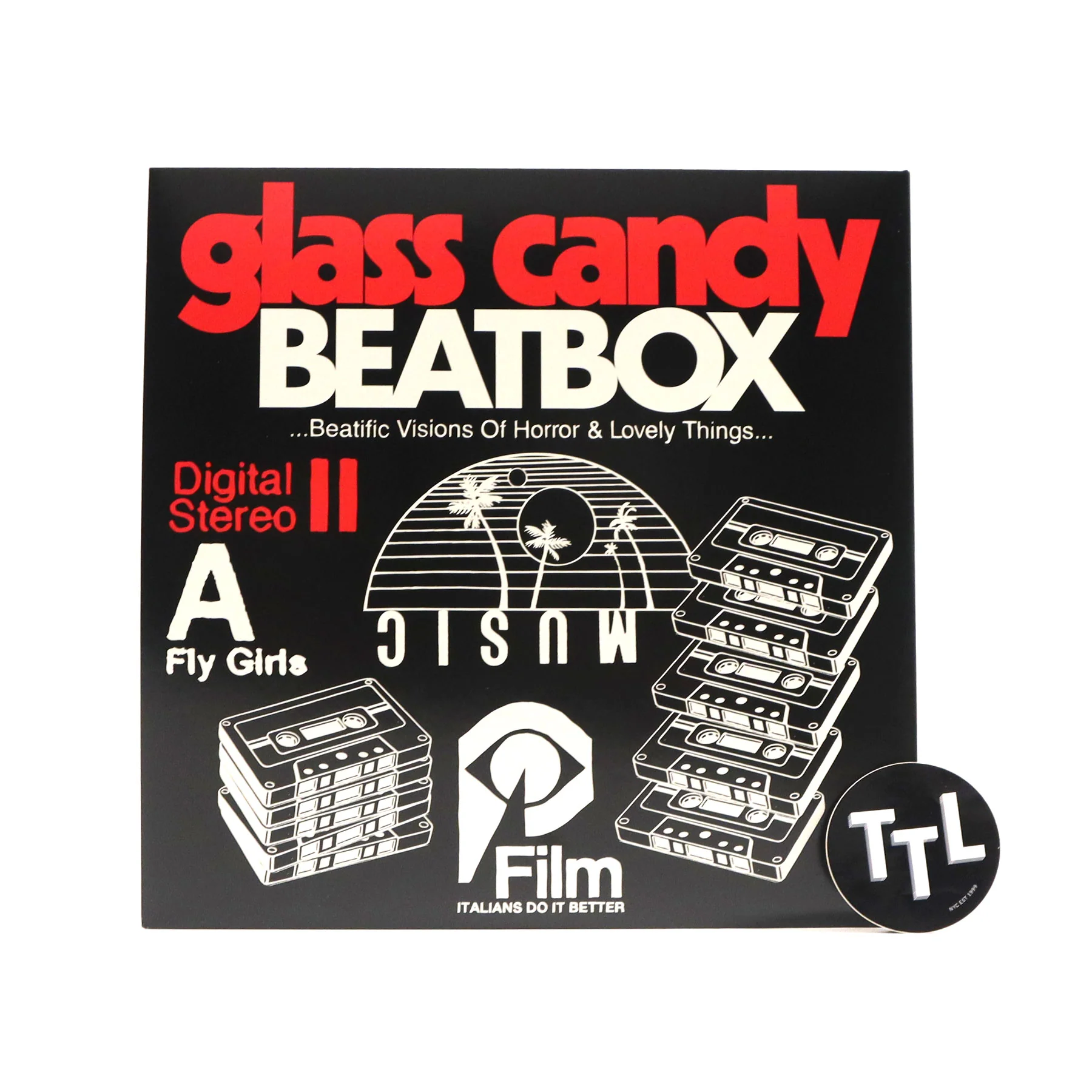 Glass Candy: Beatbox (Pink Lemonade Colored Vinyl) Vinyl LP - Image 3