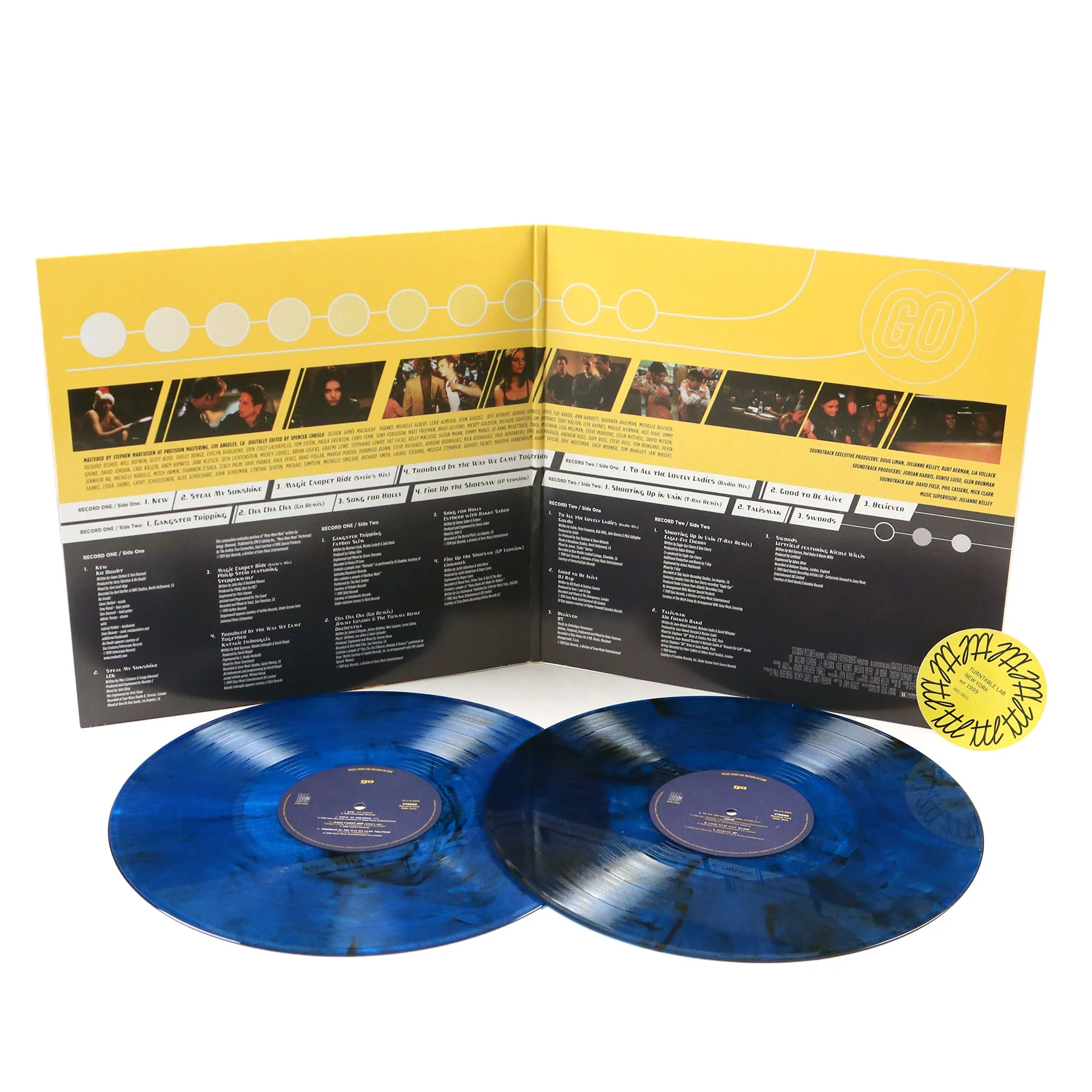 Go: Music From The Motion Picture (Blue Smoke Colored Vinyl) Vinyl 2LP - LIMIT 1 PER CUSTOMER - Image 2