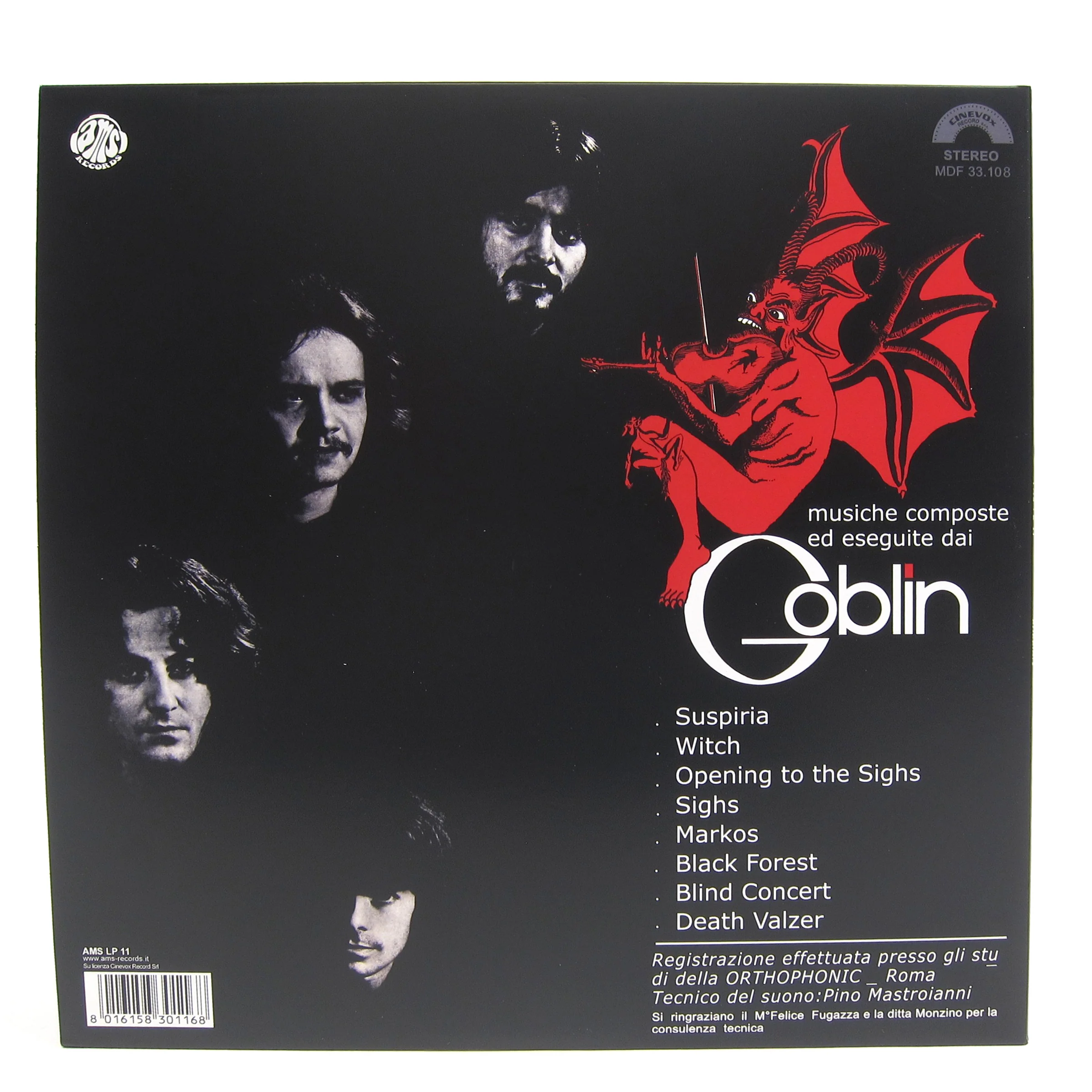 Goblin: Suspiria Soundtrack (Colored Vinyl) Vinyl LP - Image 3