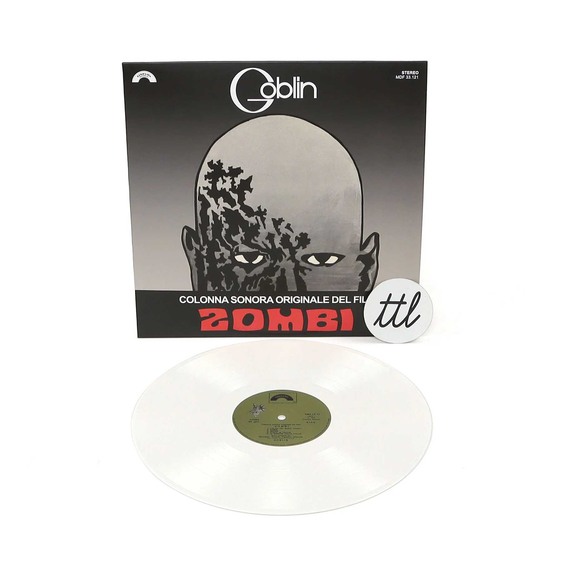 Goblin: Zombi (White Colored Vinyl) Vinyl LP - Image 2