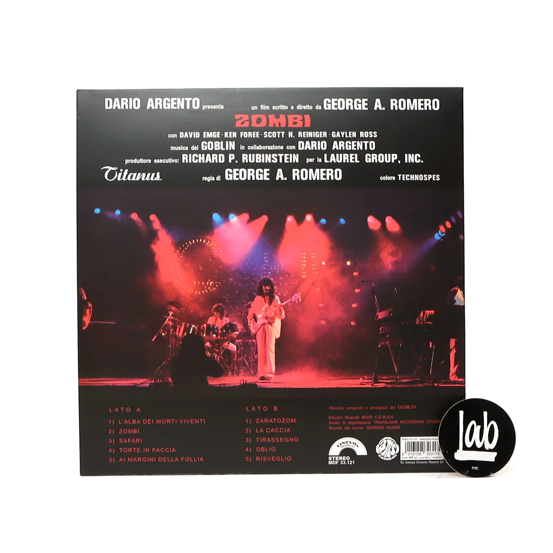 Goblin: Zombi (White Colored Vinyl) Vinyl LP - Image 3