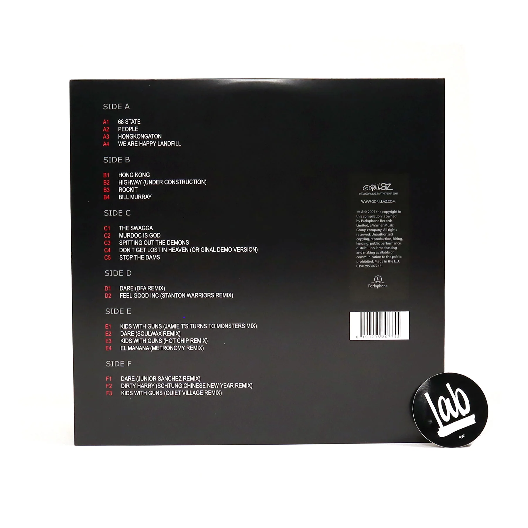 Gorillaz: D-Sides (180g) Vinyl 3LP - Image 3