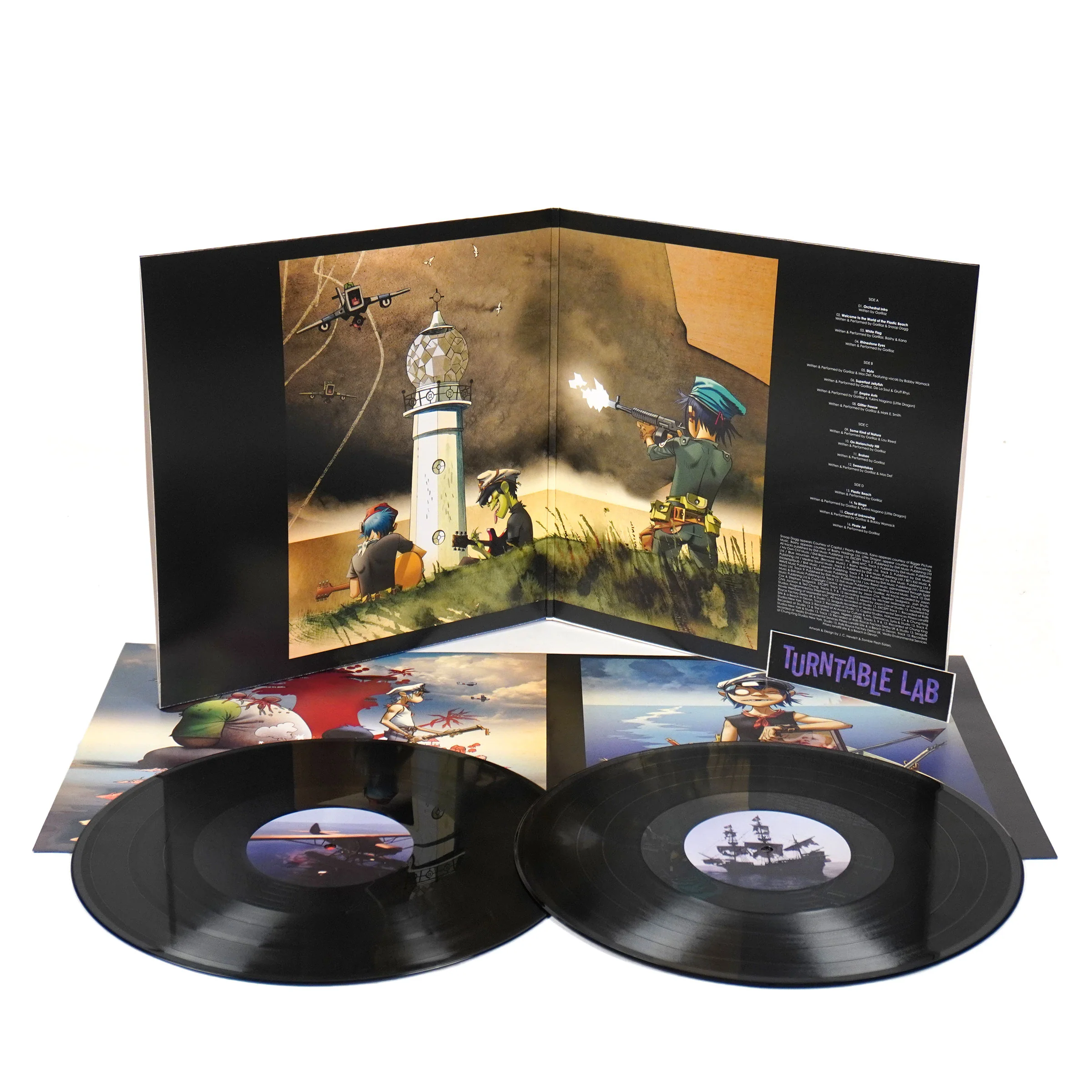 Gorillaz: Plastic Beach (180g, Import) Vinyl 2LP - Image 2