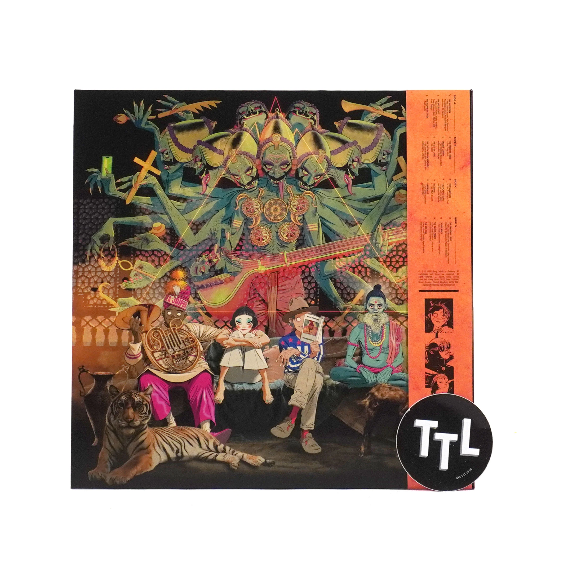 Gorillaz: The Mountain (Indie Exclusive Colored Vinyl) Vinyl 2LP - Image 3