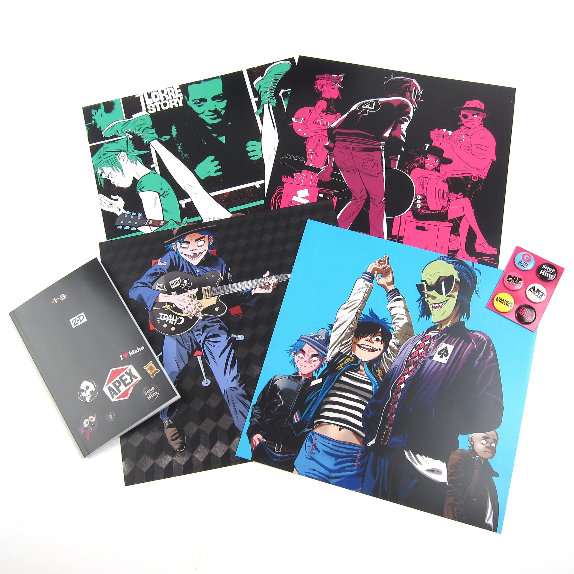 Gorillaz: The Now Now (180g, Colored Vinyl) Vinyl LP Boxset - Image 3