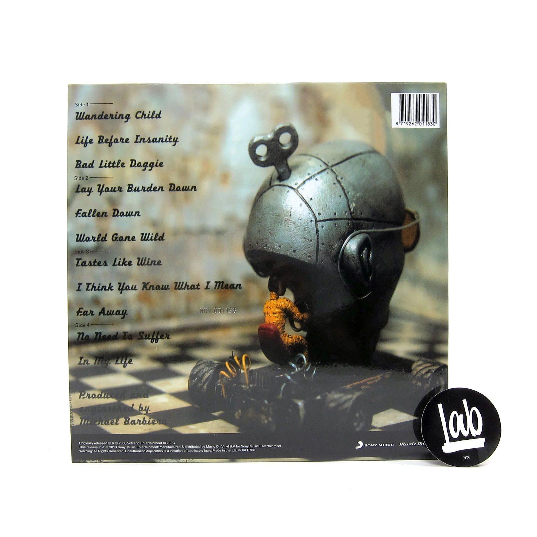 Gov't Mule: Life Before Insanity (Music On Vinyl 180g Colored Vinyl) Vinyl 2LP - Image 3