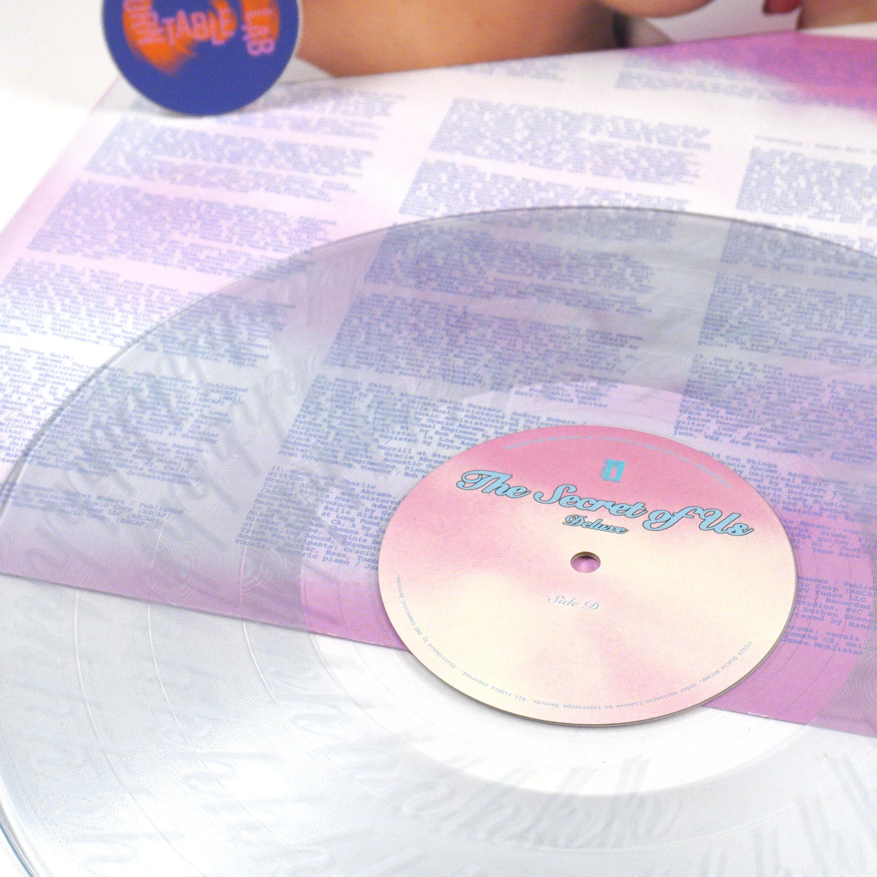 Gracie Abrams: The Secret Of Us - Deluxe Edition (Colored Vinyl) Vinyl 2LP - Image 2