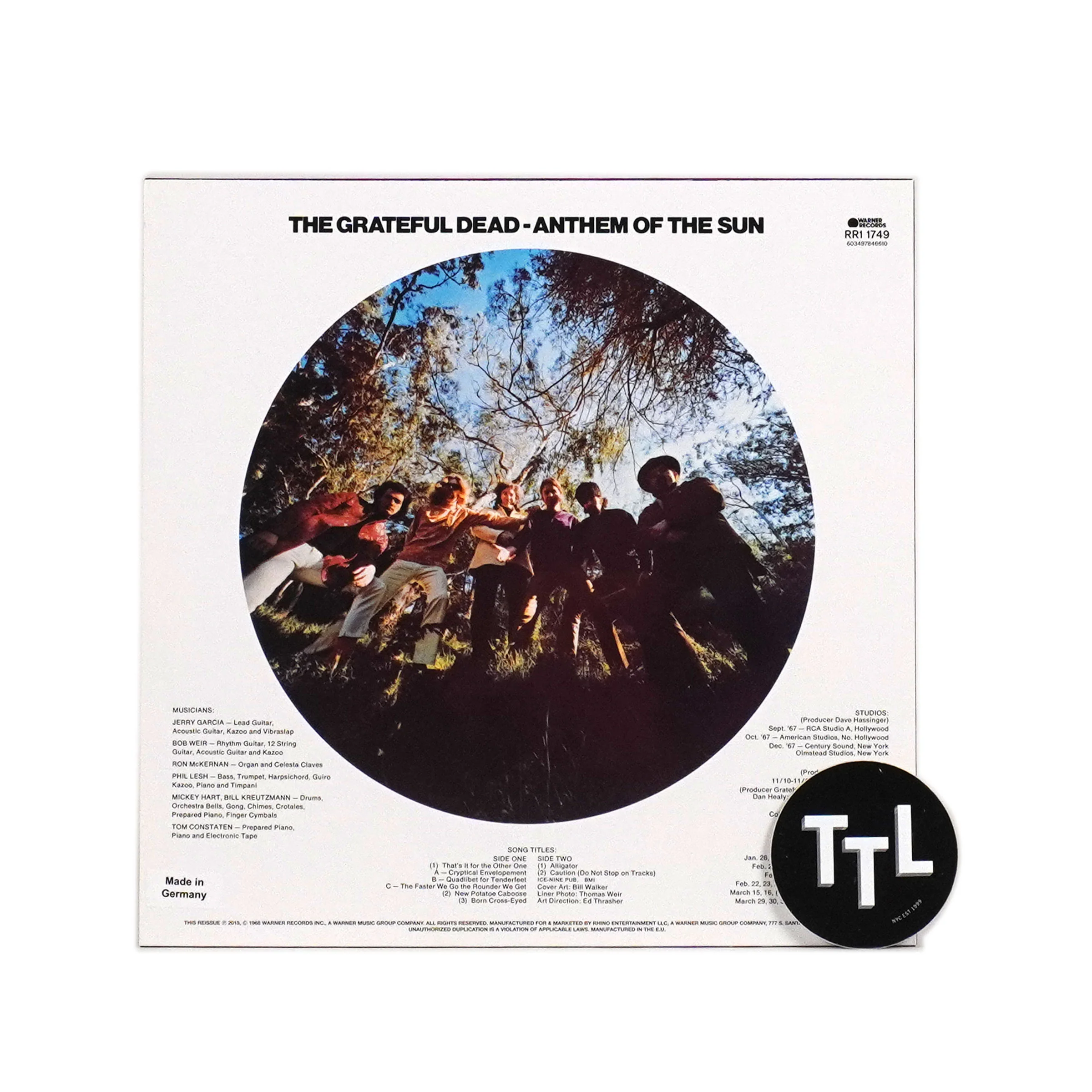 Grateful Dead: Anthem Of The Sun Vinyl LP - Image 2