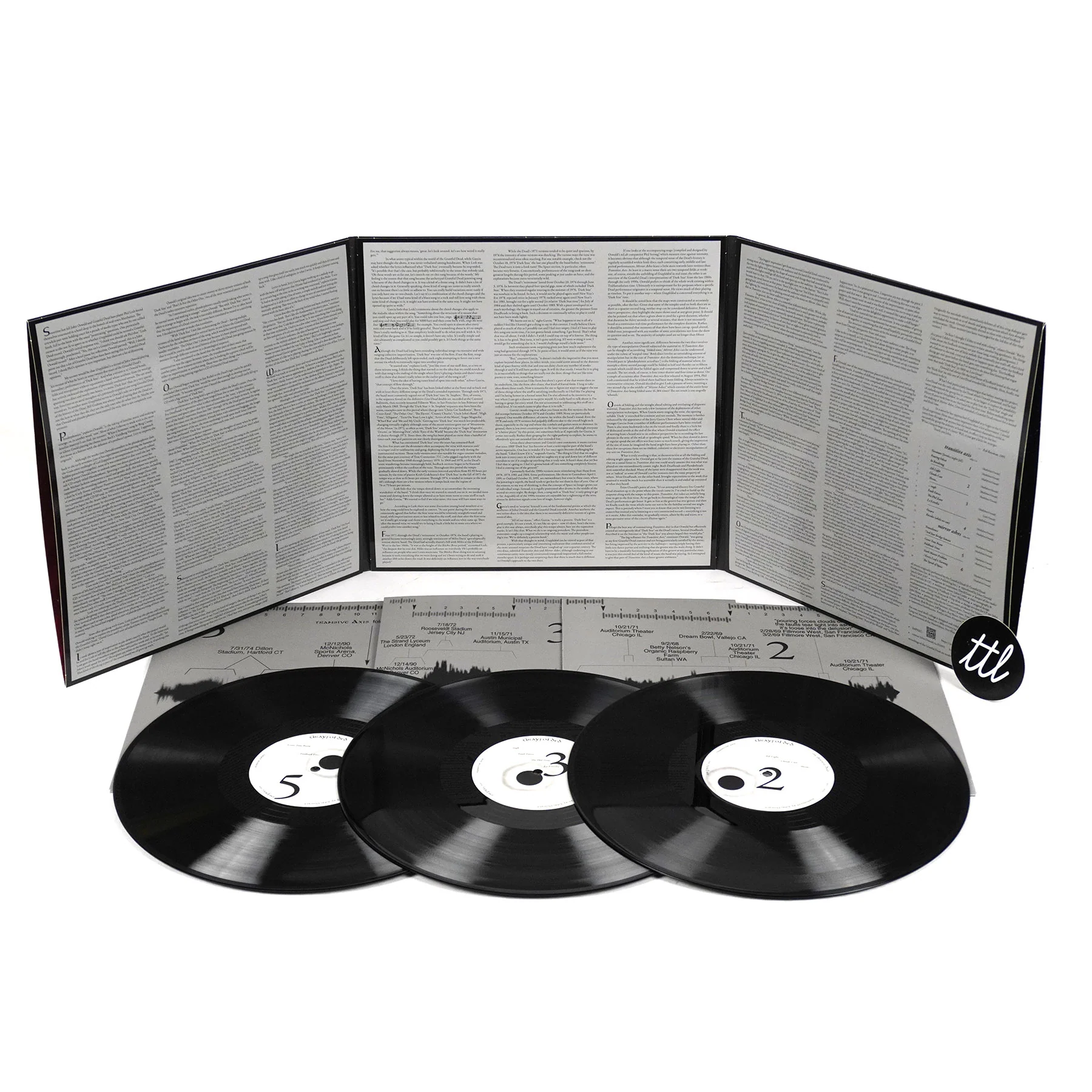 Grateful Dead & John Oswald: Grayfolded Vinyl 3LP - Image 2