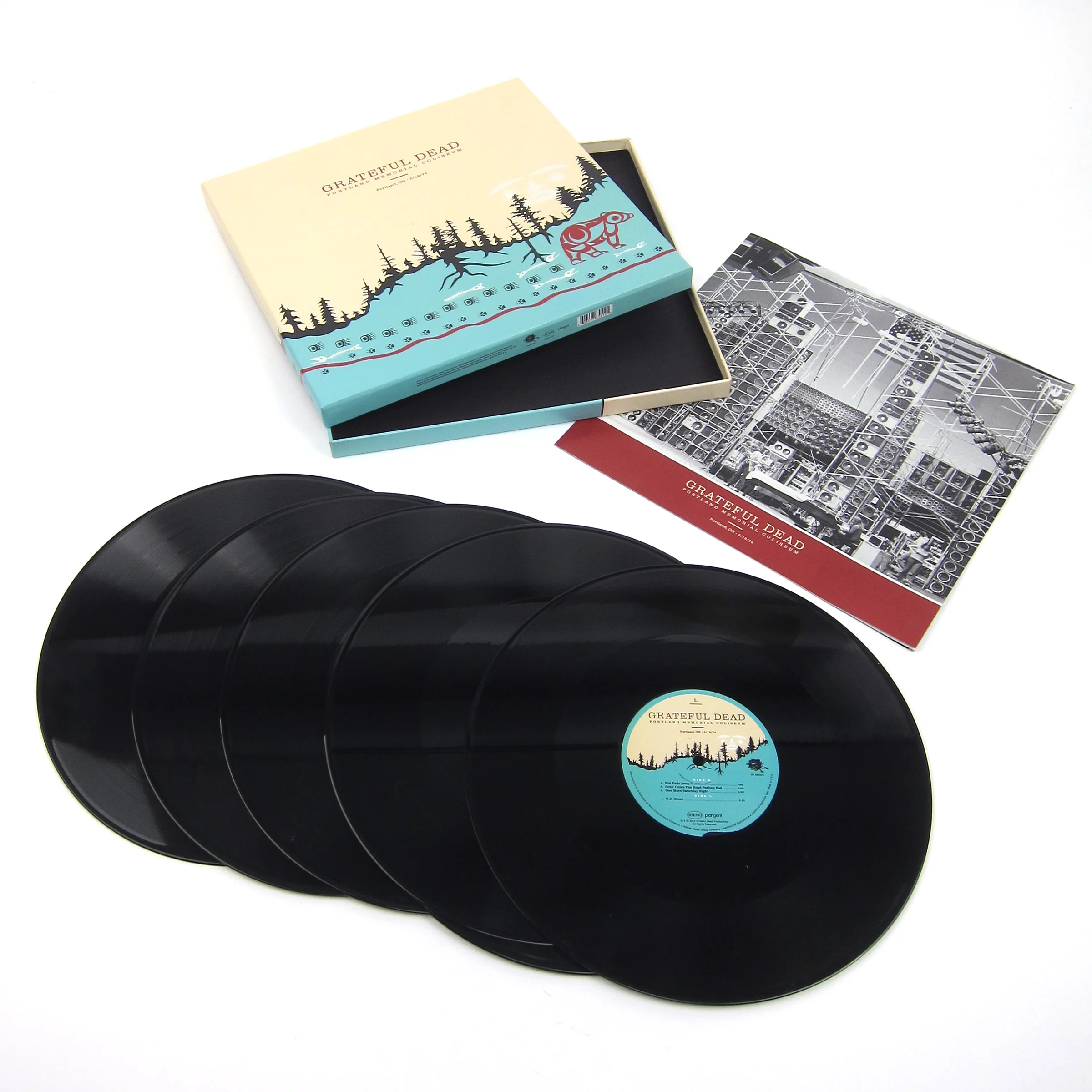 Grateful Dead: Portland Memorial Coliseum 5/19/74 (180g) Vinyl 6LP Boxset - Image 2