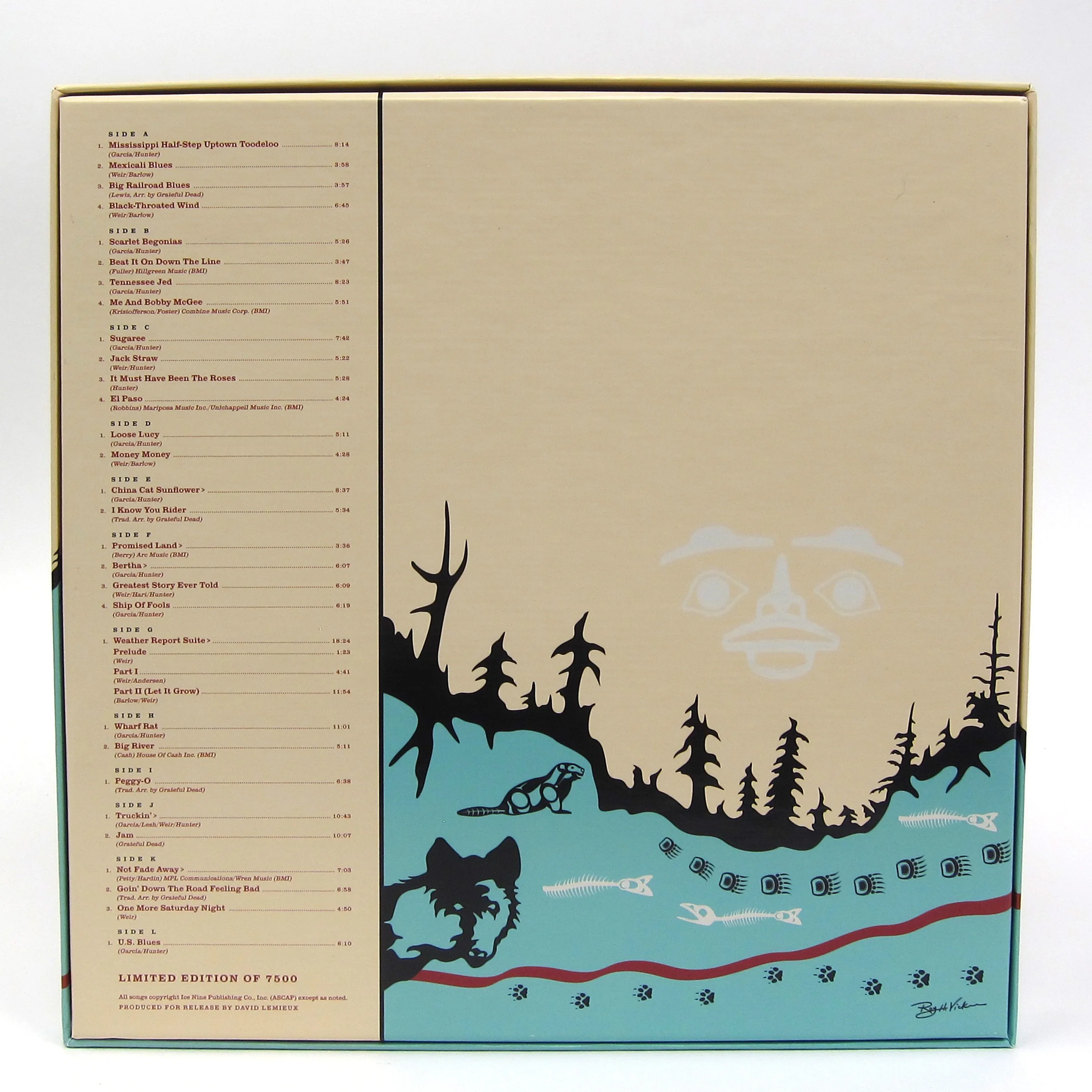 Grateful Dead: Portland Memorial Coliseum 5/19/74 (180g) Vinyl 6LP Boxset - Image 3