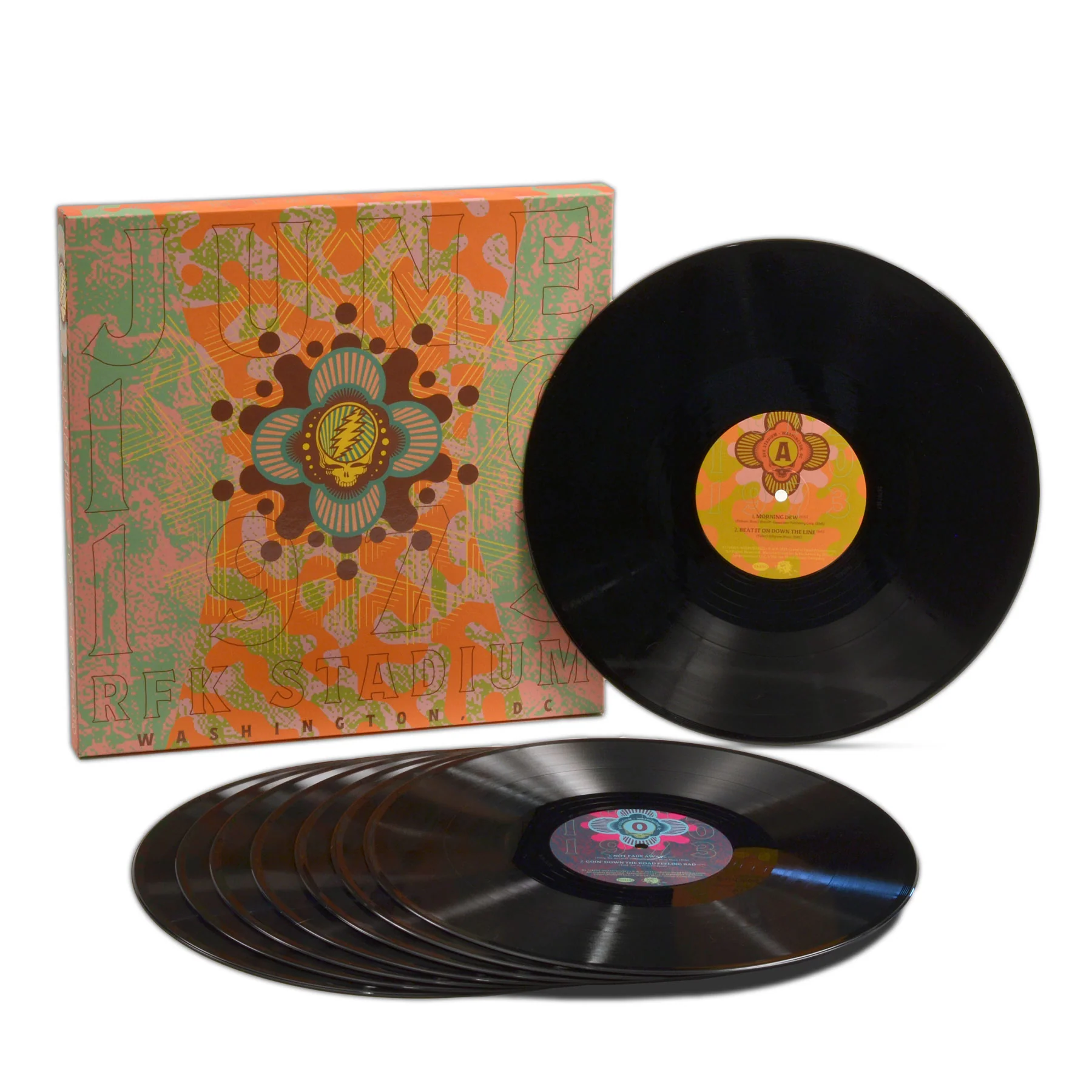Grateful Dead: RFK Stadium Washington DC 6/10/73 (180g) Vinyl 8LP - Image 2