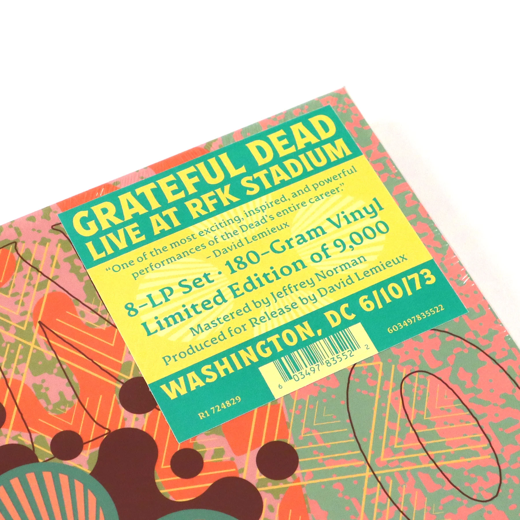 Grateful Dead: RFK Stadium Washington DC 6/10/73 (180g) Vinyl 8LP - Image 4