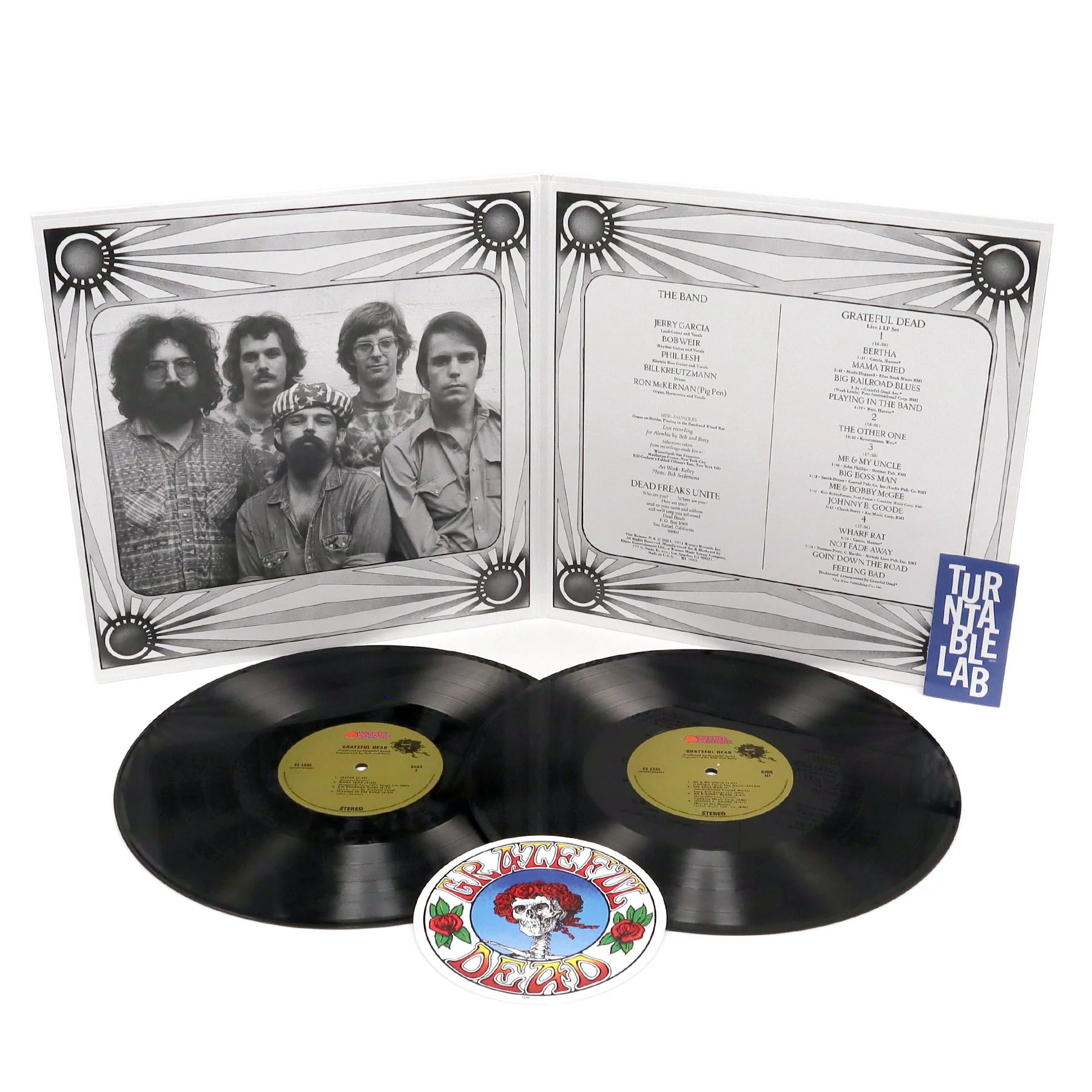 Grateful Dead: Skull & Roses Live Remastered (180g) Vinyl 2LP - Image 2