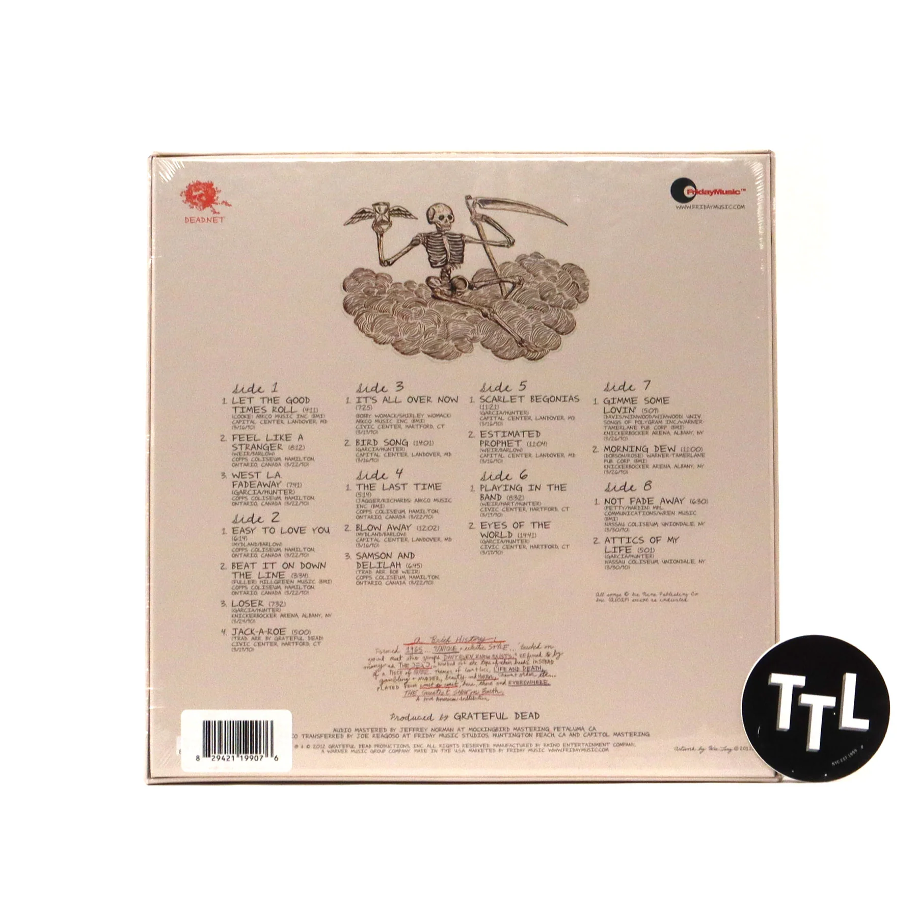 Grateful Dead: Spring 1990 - So Glad You Made It (180g) 4LP Boxset - Image 2
