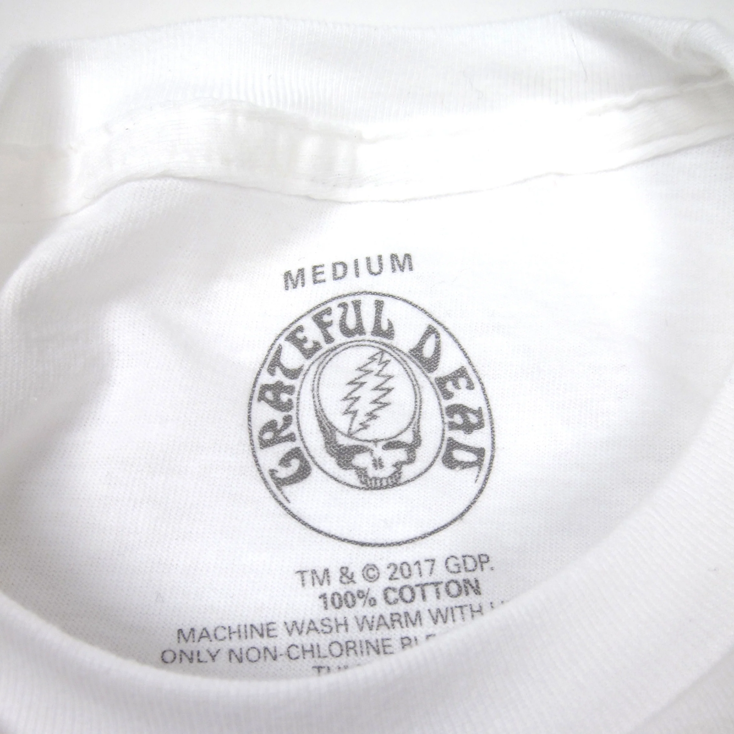 Grateful Dead: Steal Your Face Shirt - White - Image 2