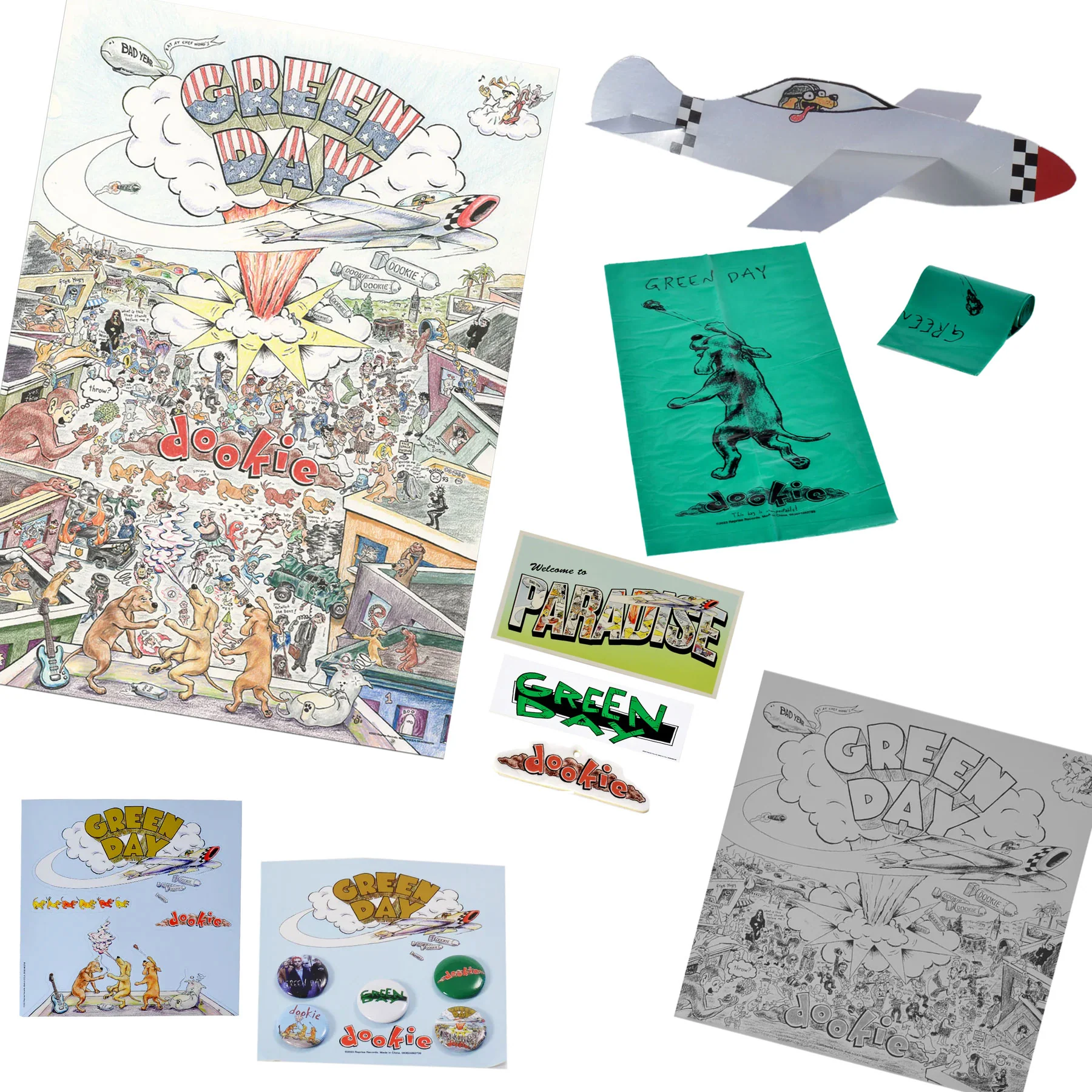 Green Day: Dookie - 30th Anniversary Deluxe Edition (Indie Exclusive Colored Vinyl) Vinyl 6LP Boxset - Image 4