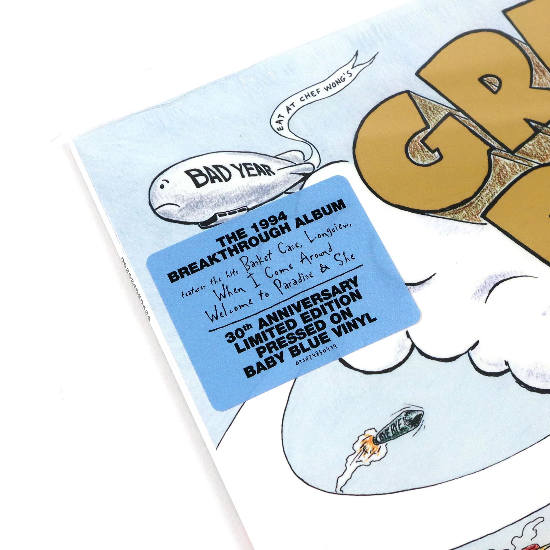 Green Day: Dookie (Baby Blue Colored Vinyl) Vinyl LP - Image 4