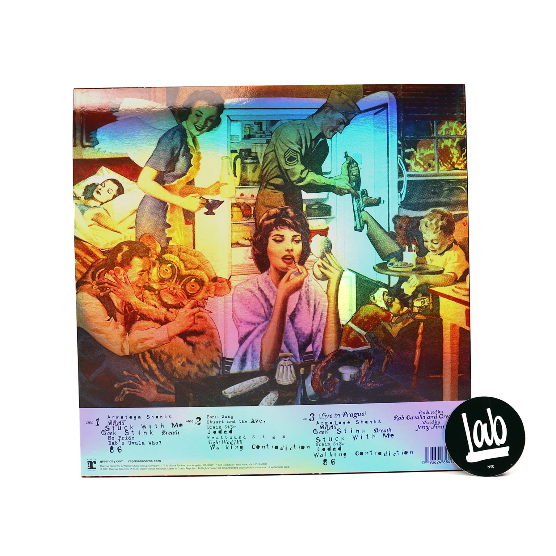 Green Day: Insomniac - 25th Anniversary Edition Vinyl 2LP - Image 4