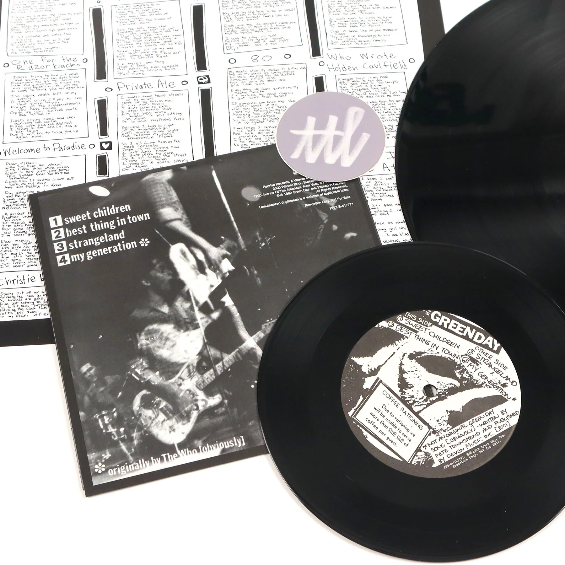 Green Day: Kerplunk! Vinyl LP+7" - Image 3